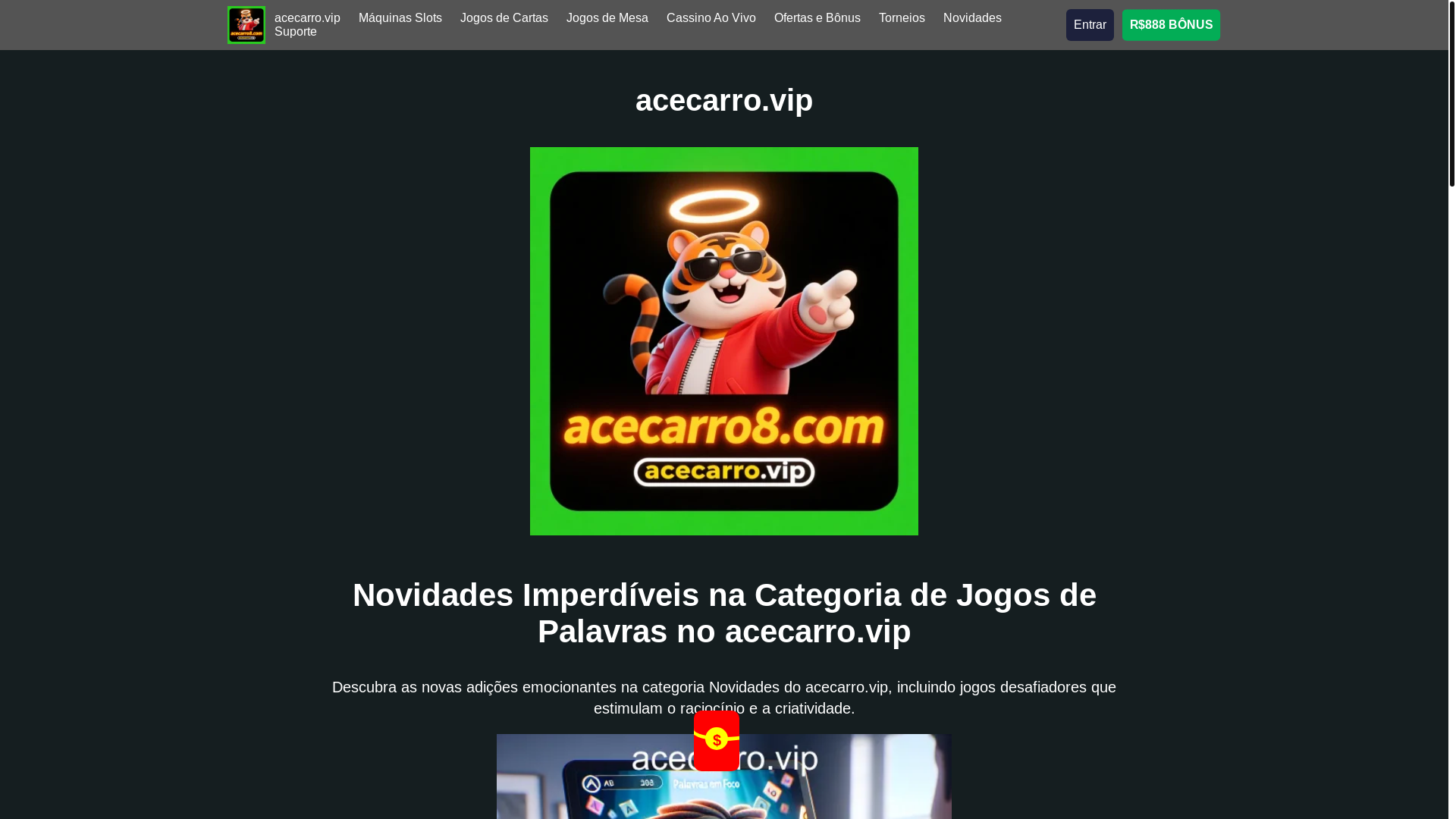 website screenshot of https://acecarro8.com/