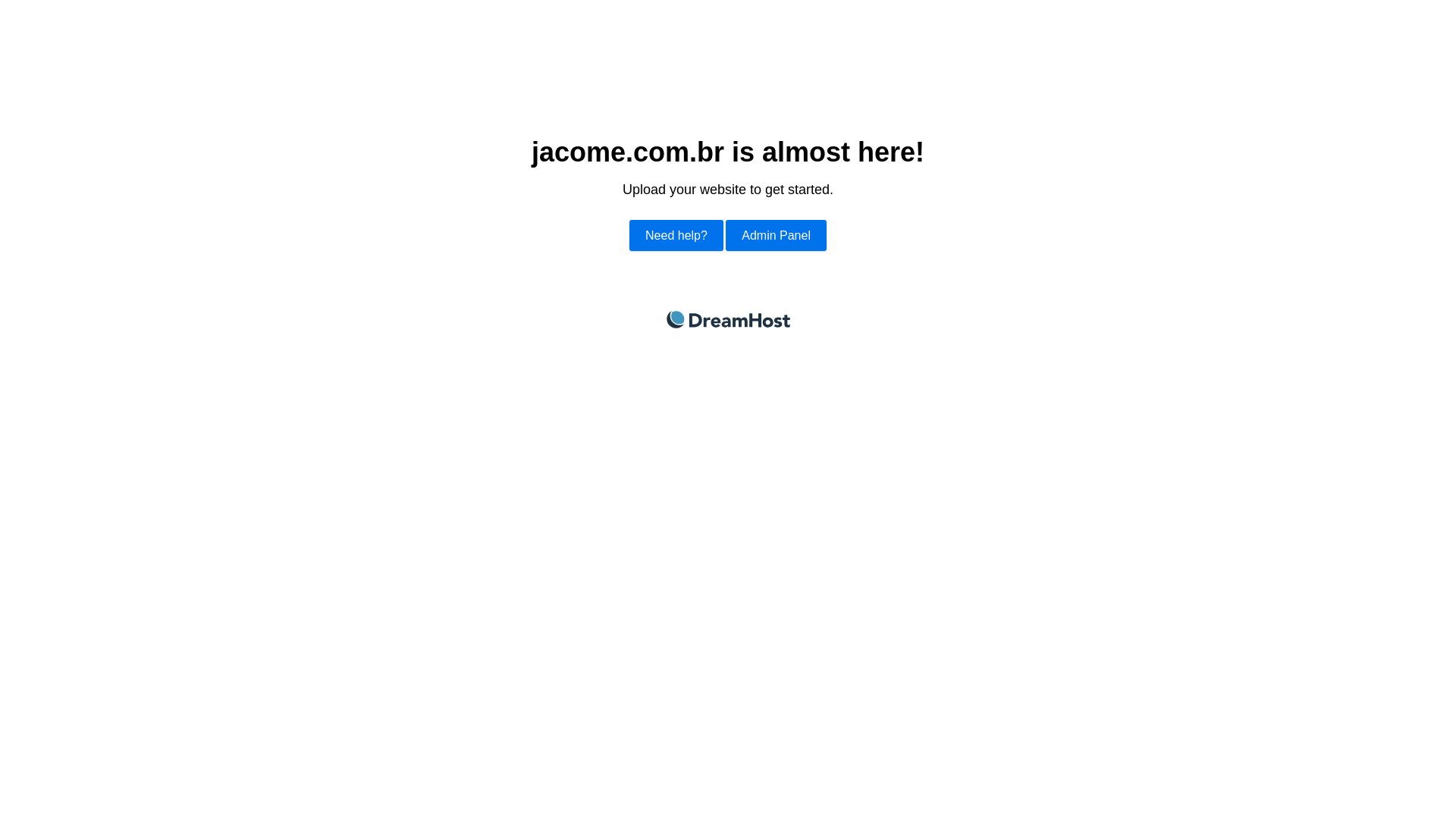 website screenshot of https://jacome.com.br/
