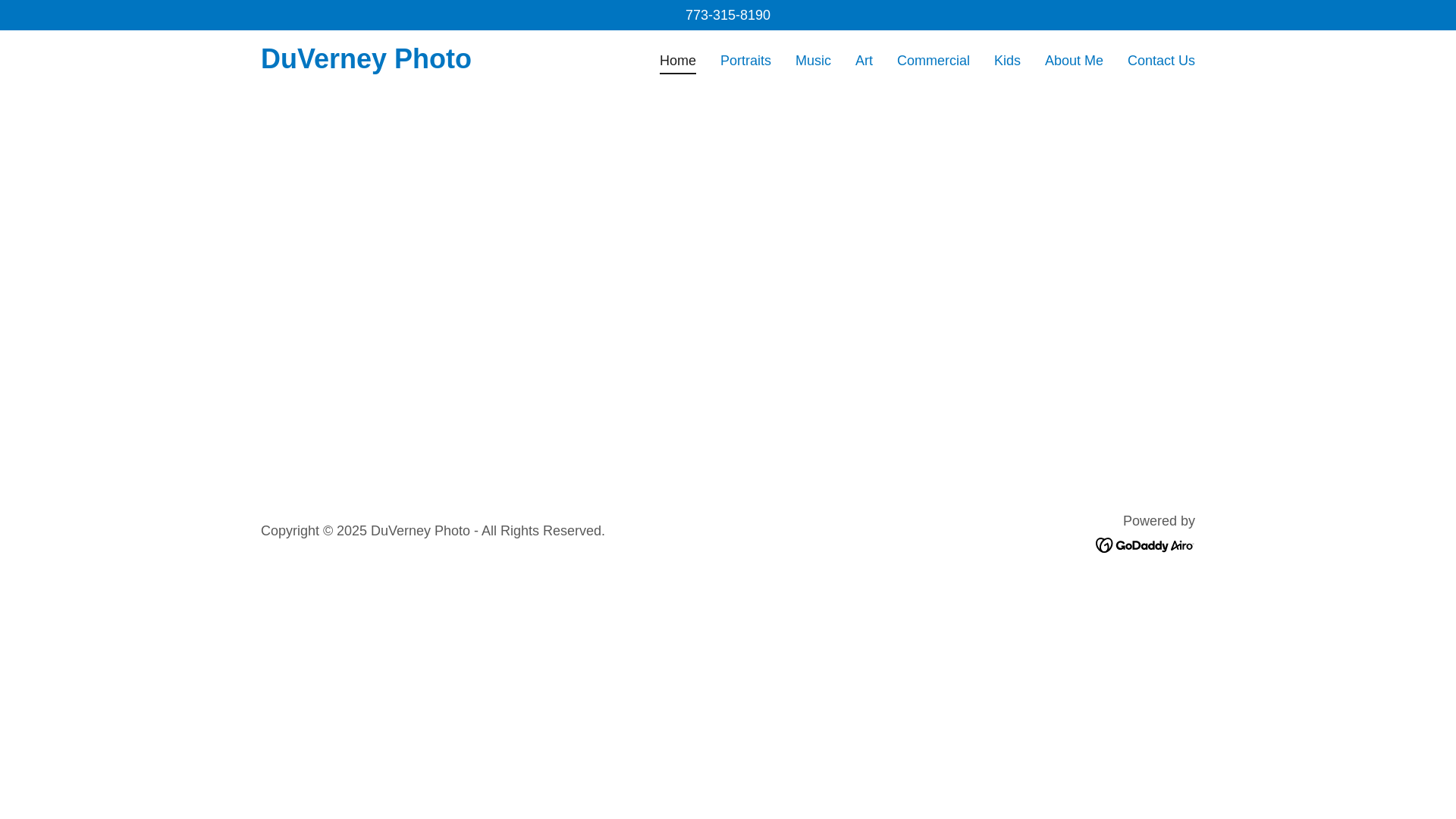 website screenshot of https://danielduverneyphotography.com/