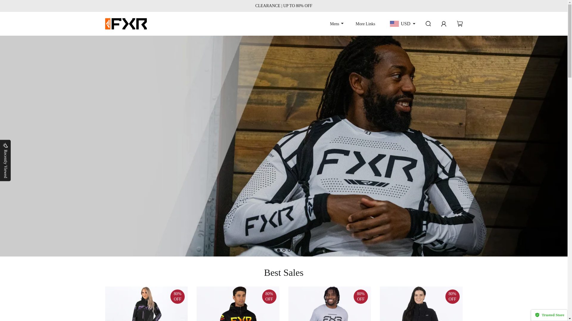 website screenshot of https://fxrracingoutlets.shop/