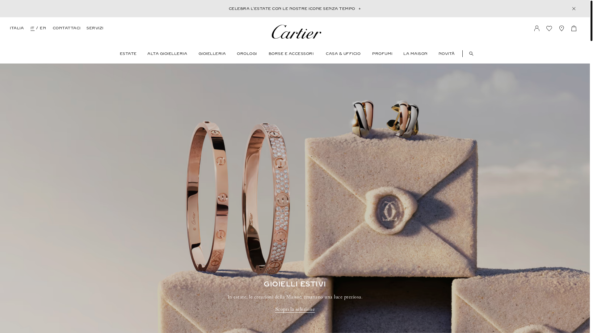 website screenshot of https://www.cartier.com/