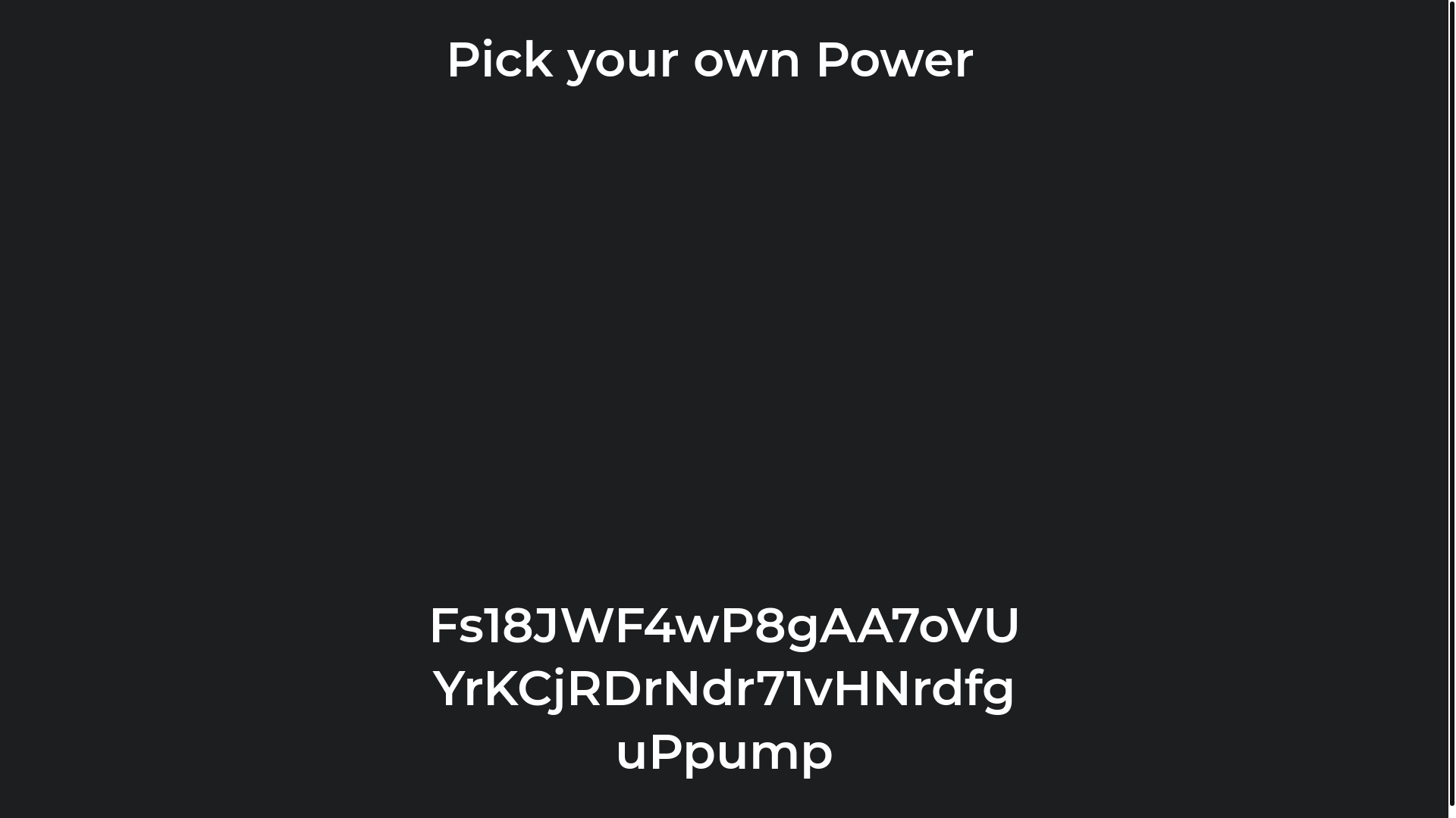website screenshot of https://pickpowersol.fun/