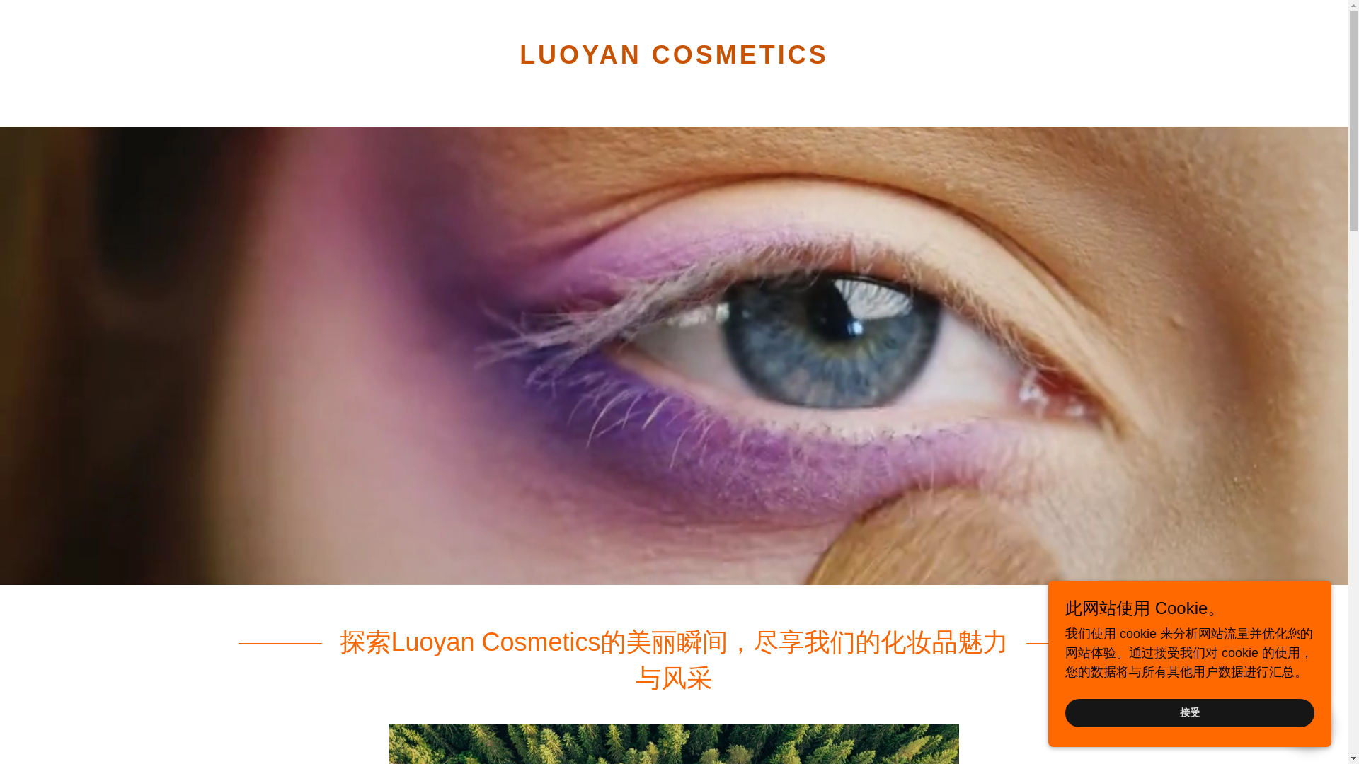 website screenshot of https://luoyancosmetics.shop/