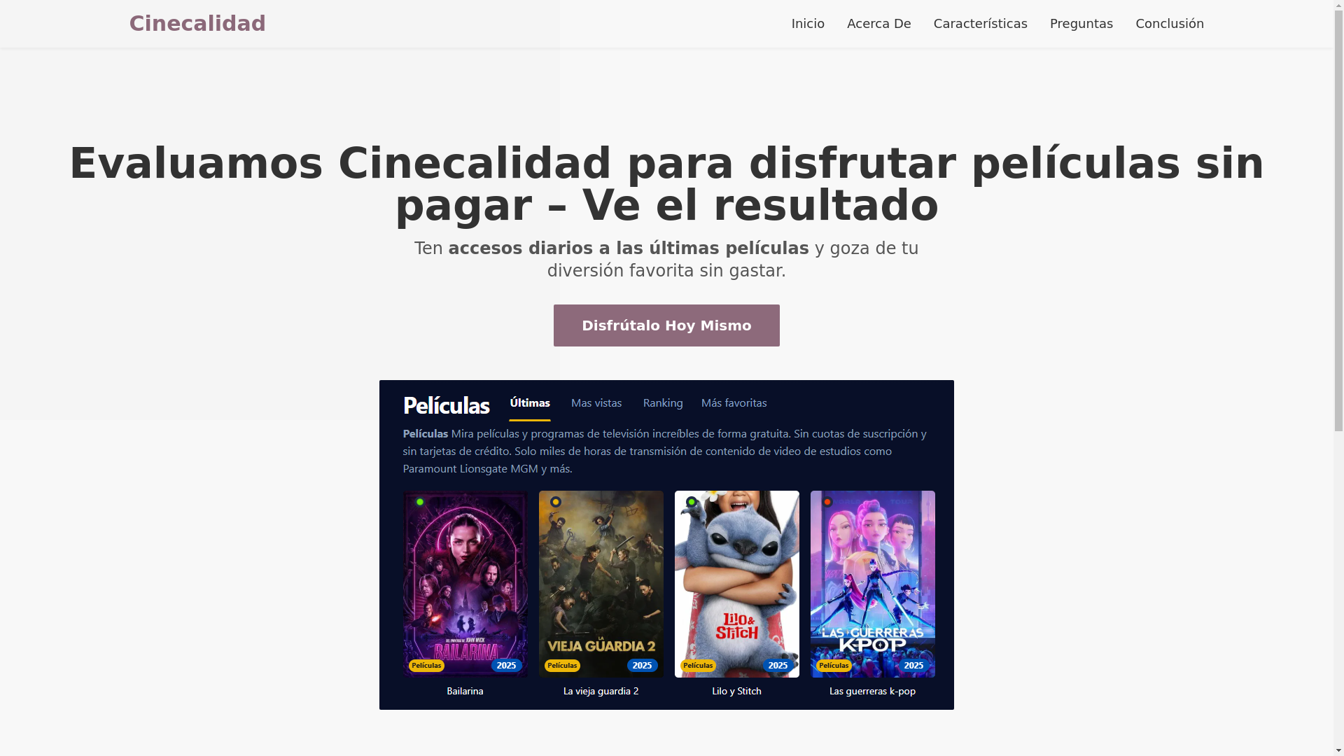 website screenshot of https://cinecalidad-rspi.pages.dev/