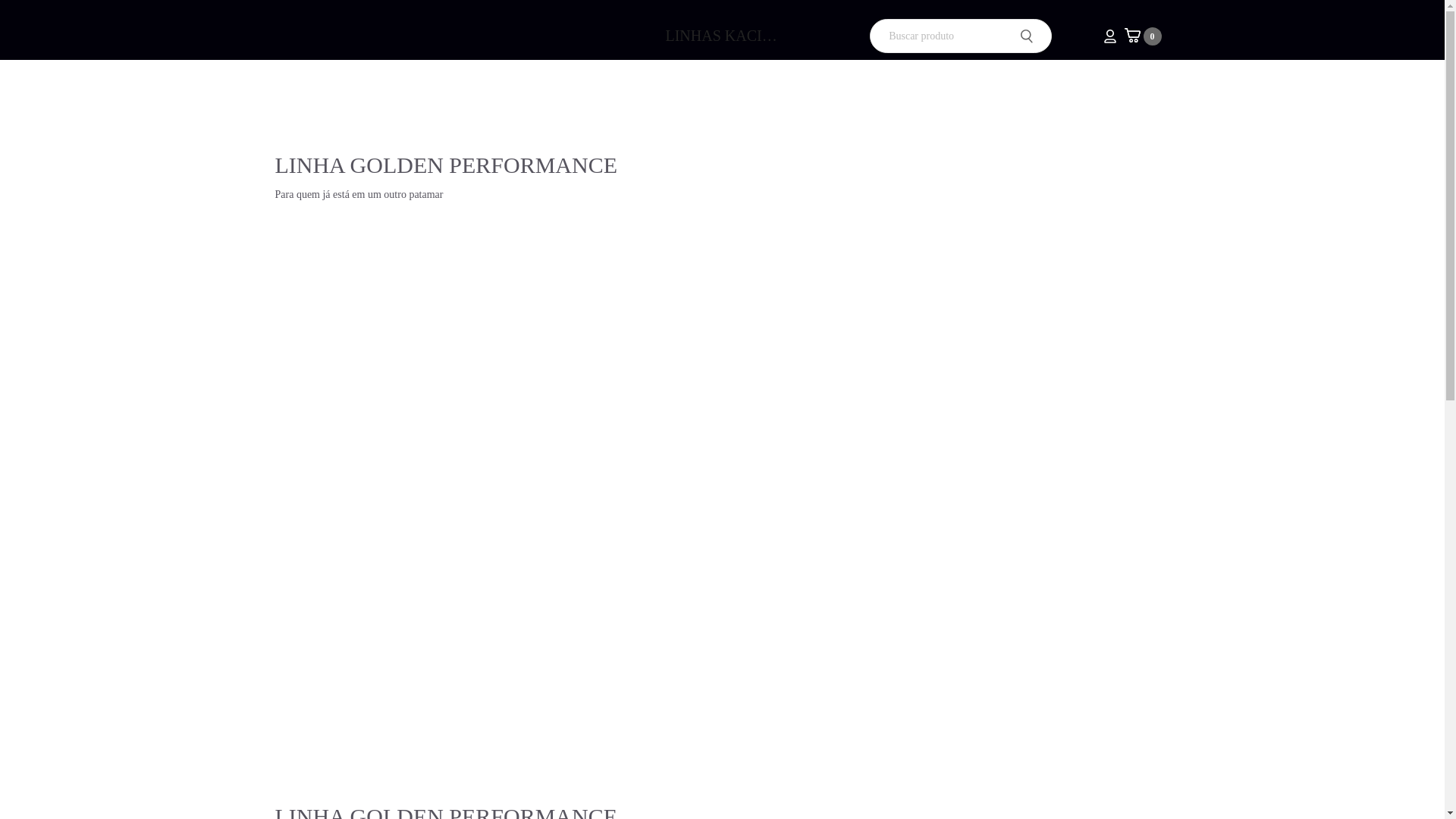 website screenshot of https://linhaskacique.com.br/