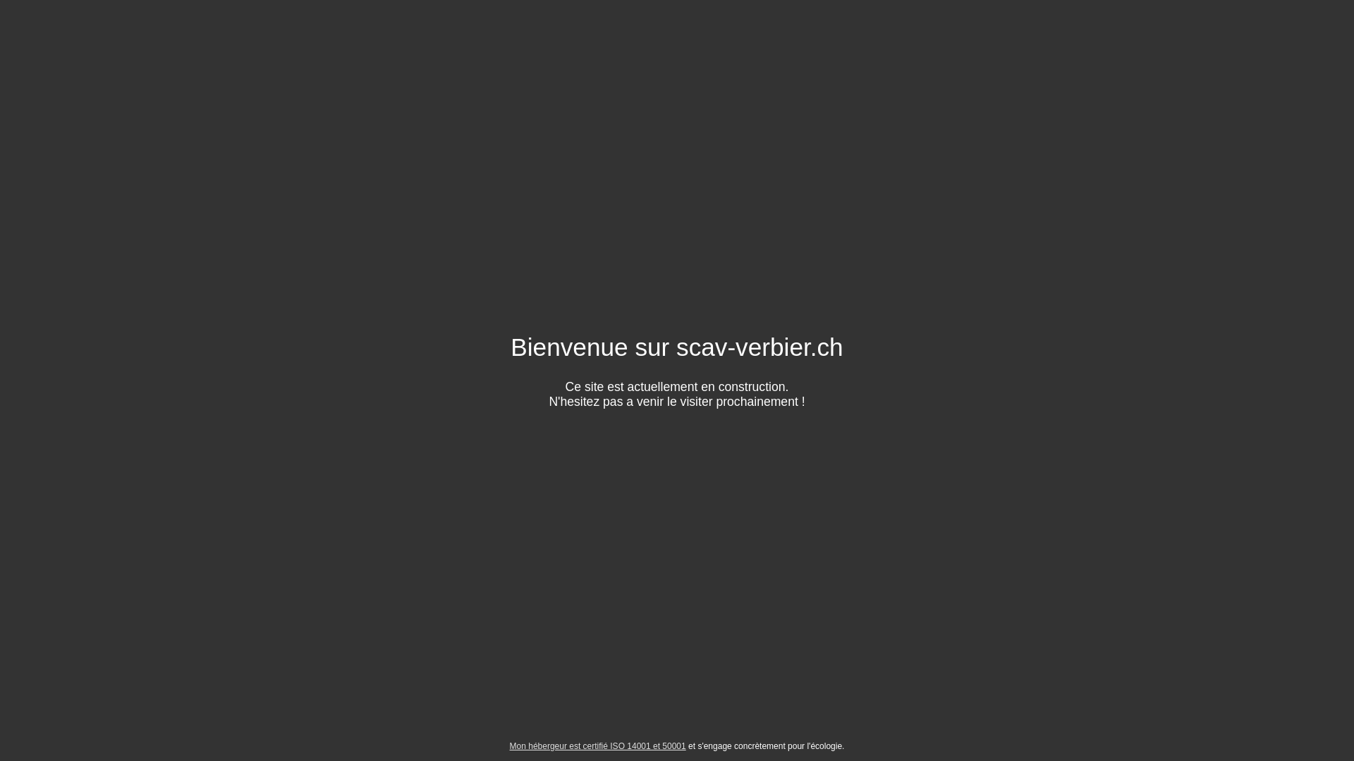 website screenshot of https://scav-verbier.ch/