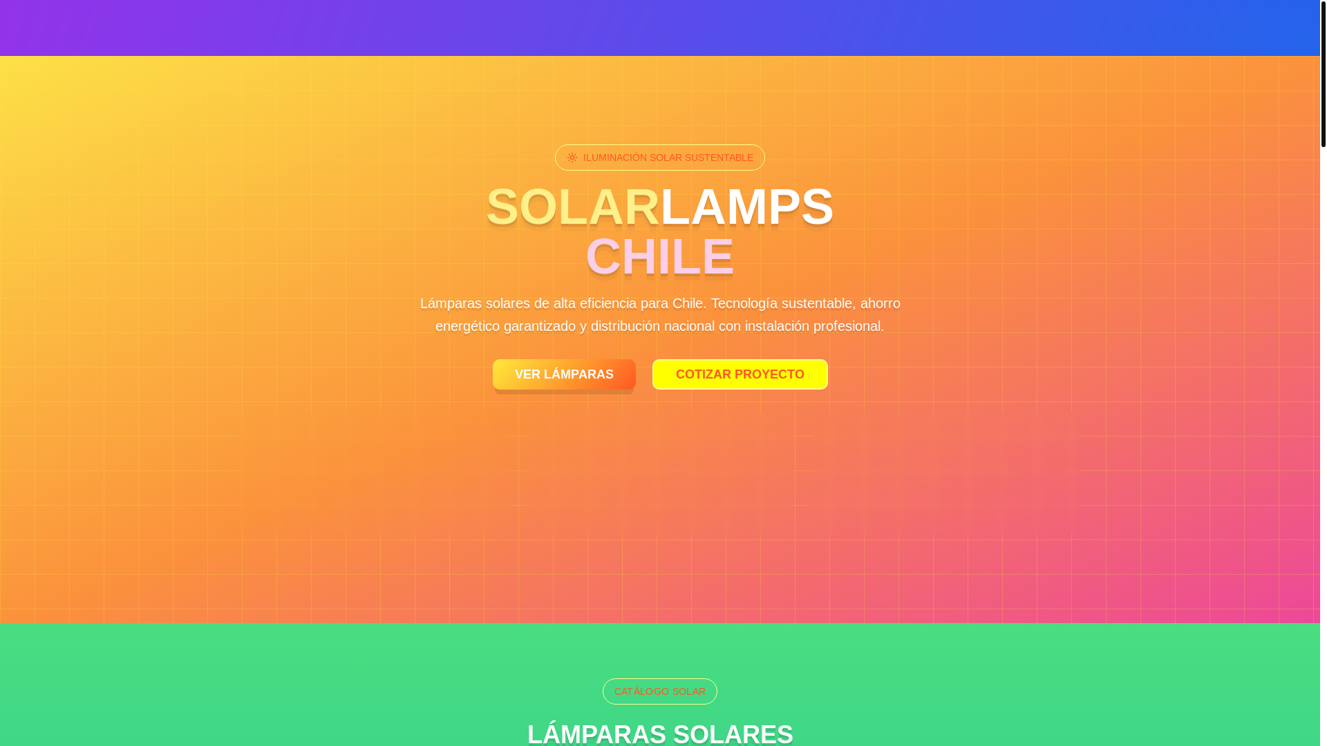 website screenshot of https://solarlamparascl.com/