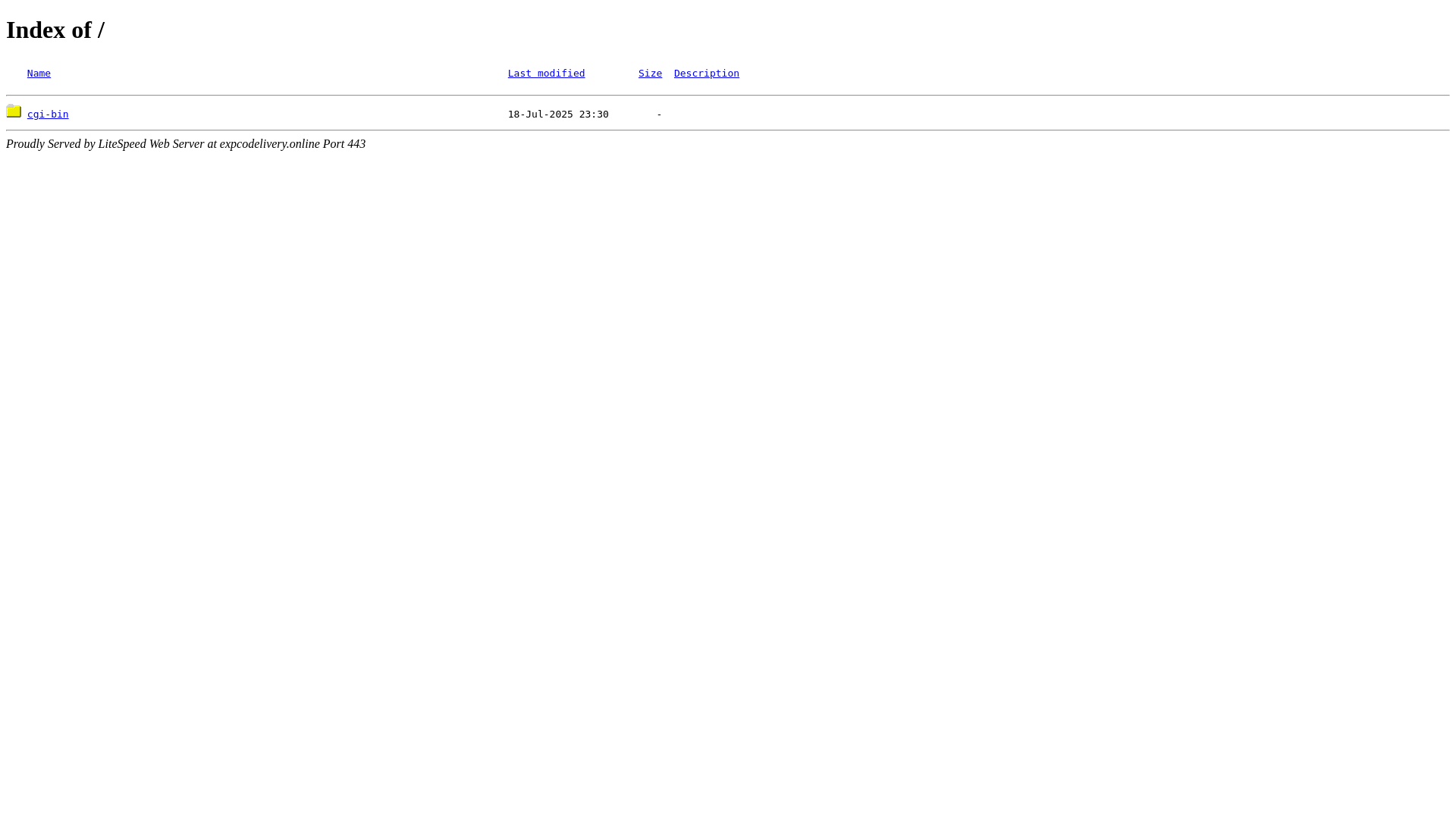 website screenshot of https://expcodelivery.online/