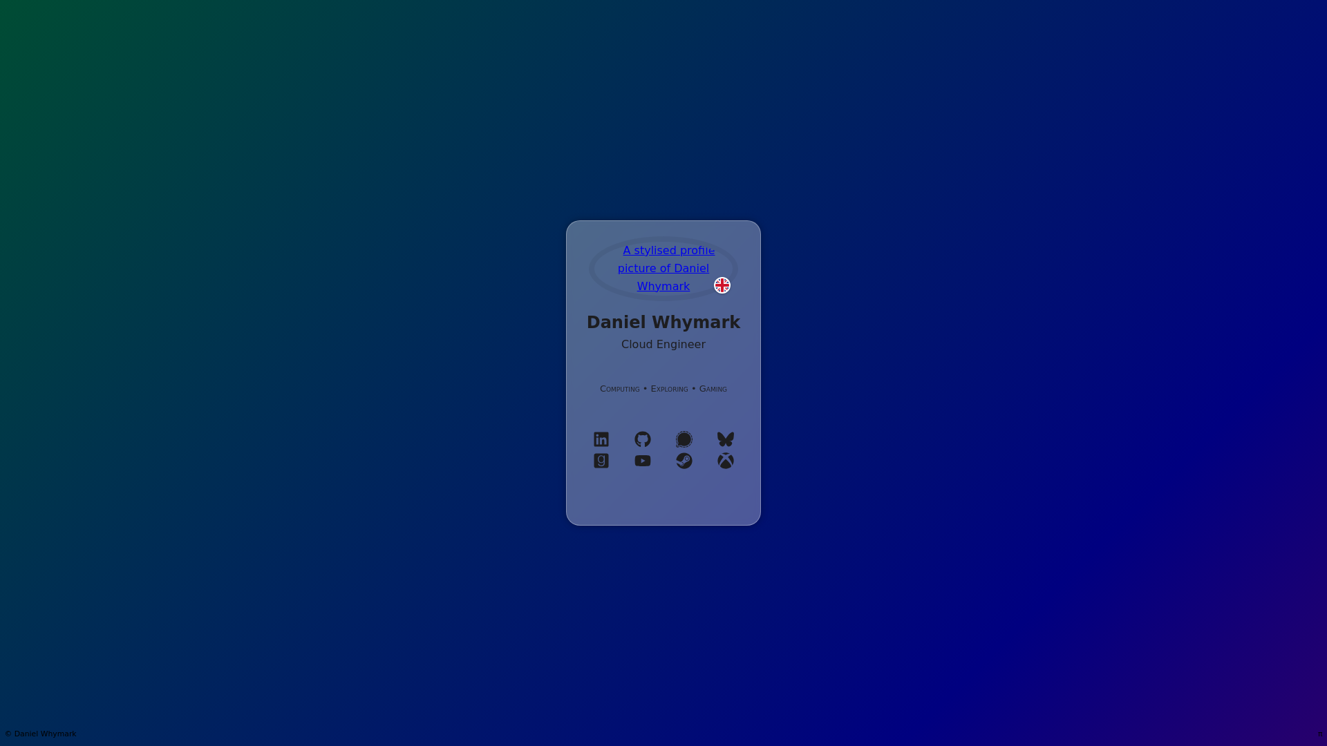 website screenshot of https://whymark.net/