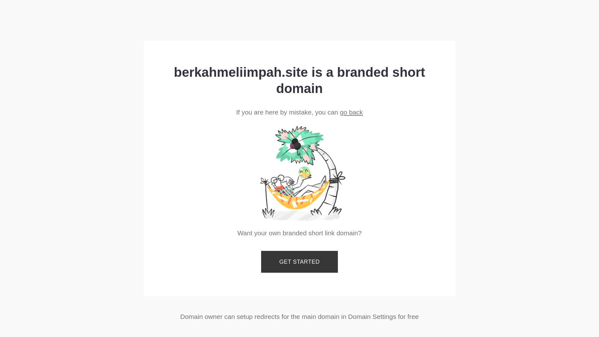 website screenshot of https://berkahmeliimpah.site/