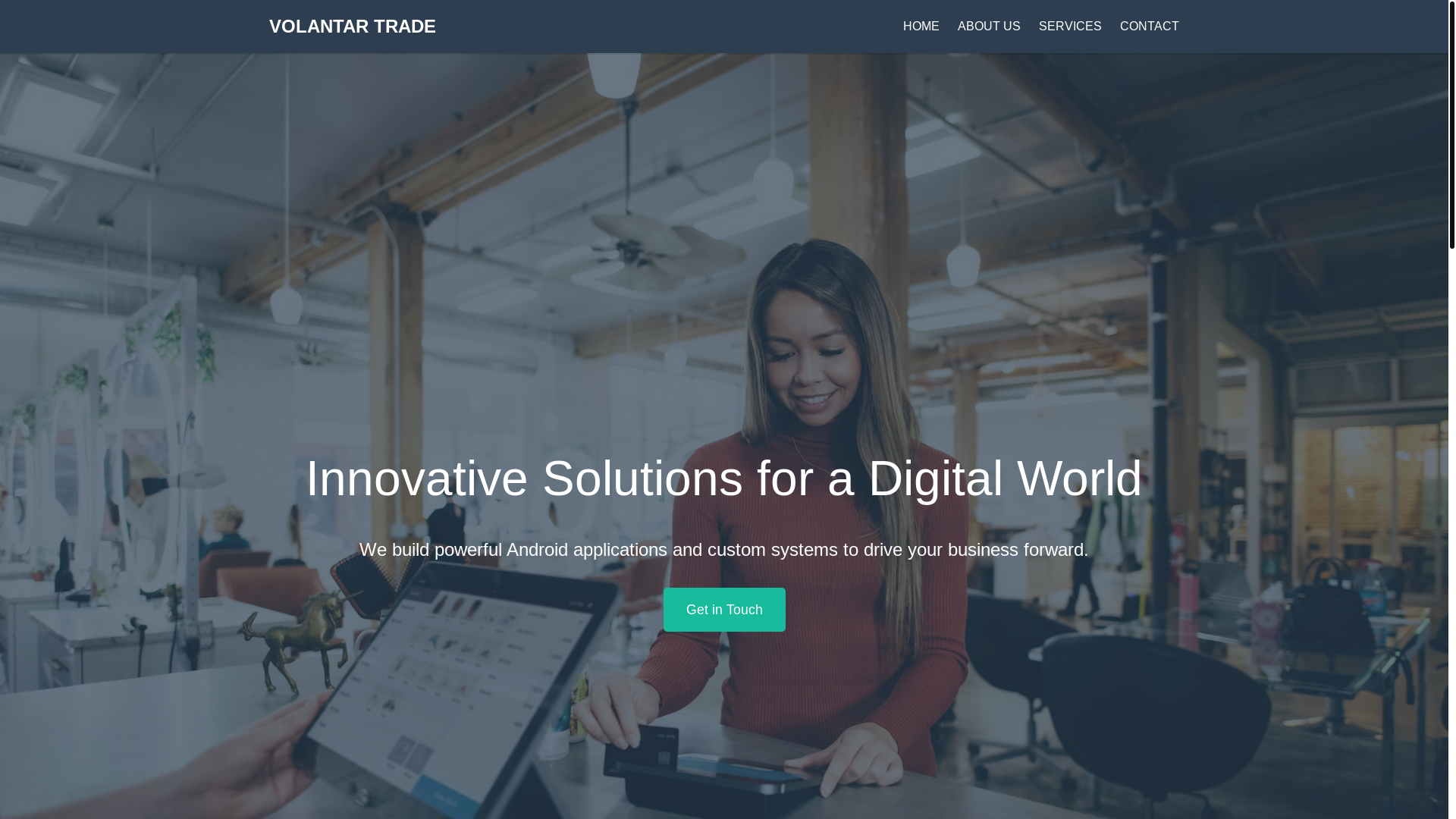website screenshot of https://volantar.site/