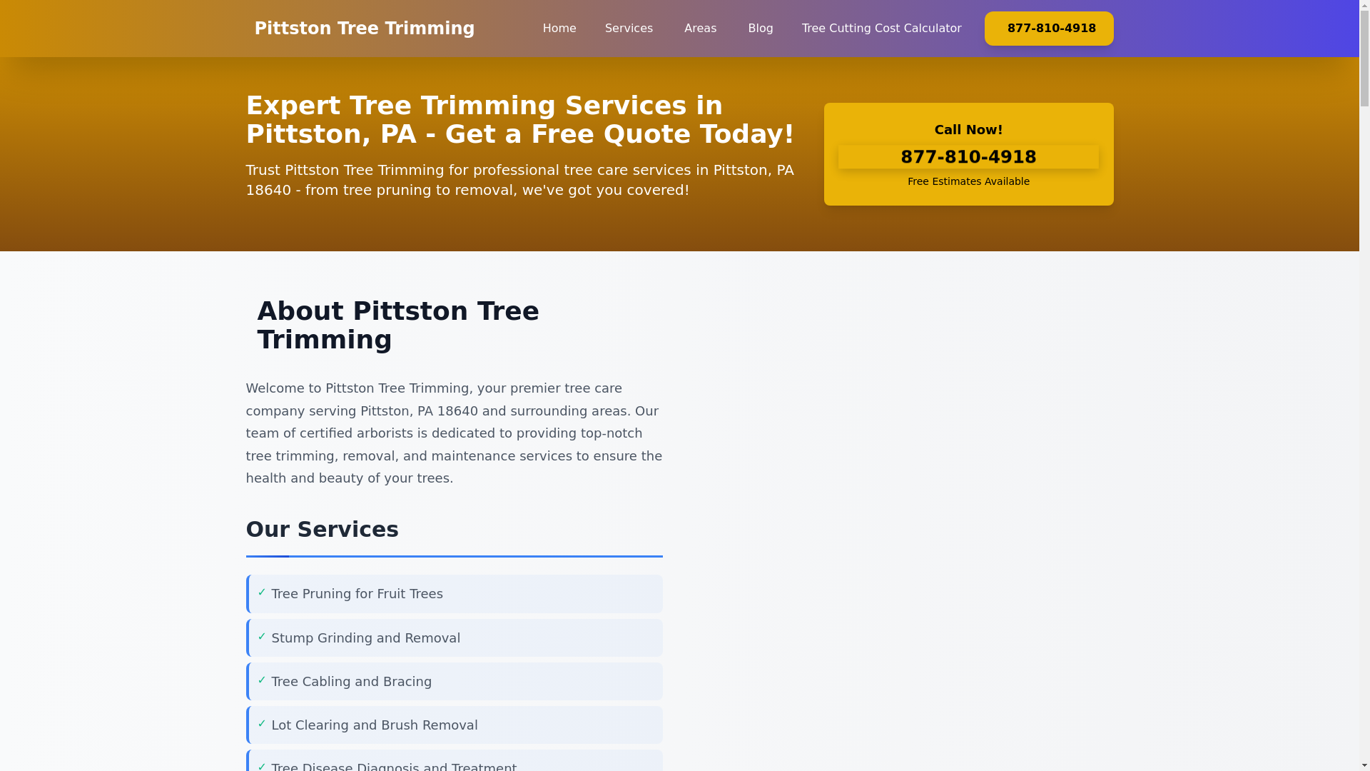 website screenshot of https://landscapemaintenance.services/