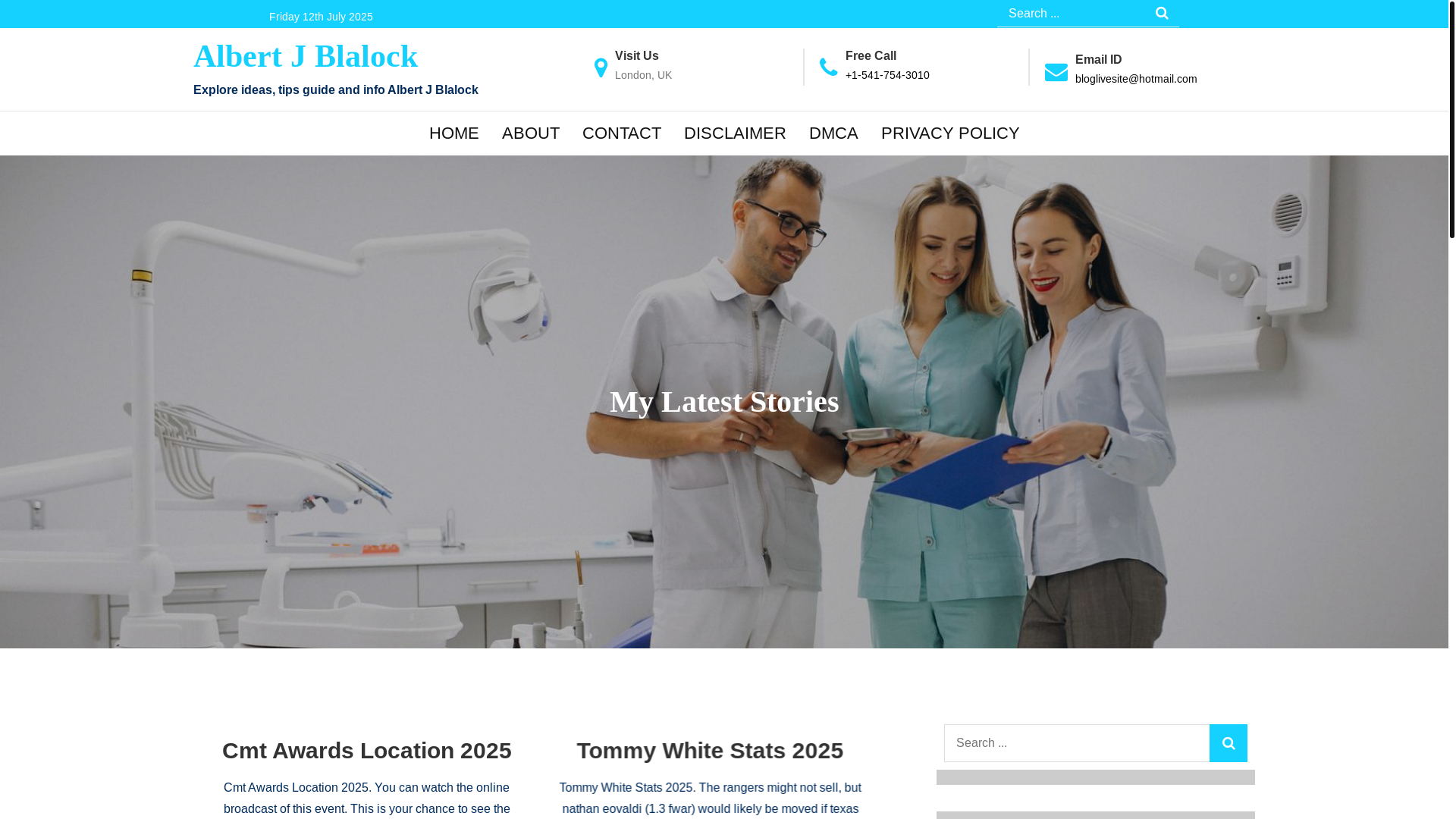 website screenshot of https://albertjblalockj.pages.dev/