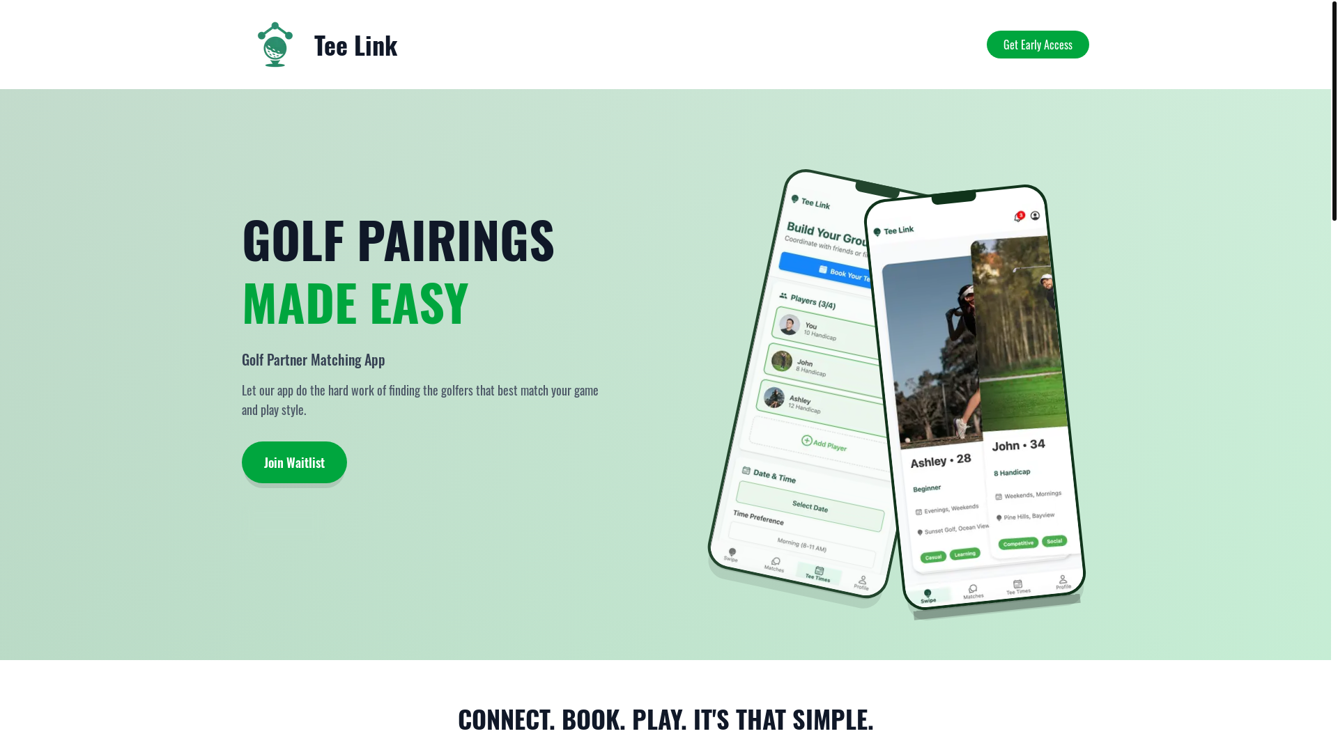 website screenshot of https://teelinkapp.com/