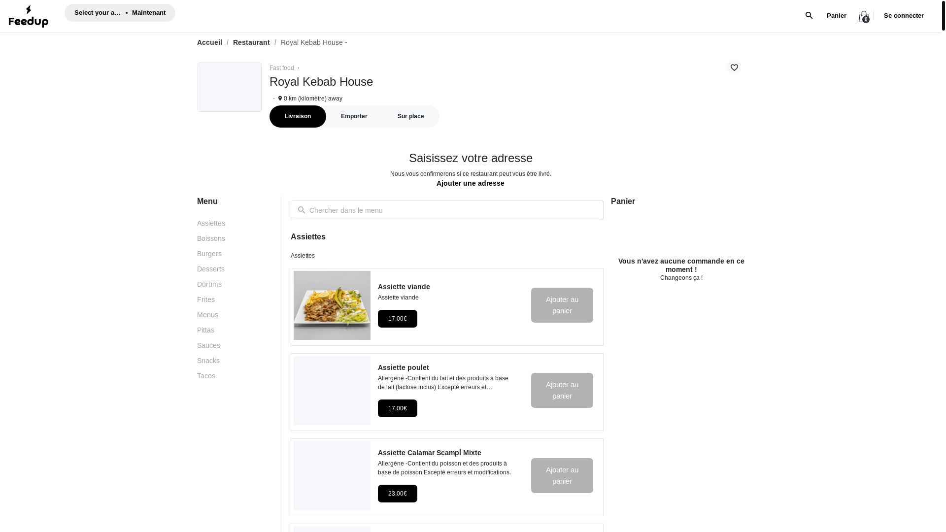 website screenshot of https://royalkebabhouse-herve.be/