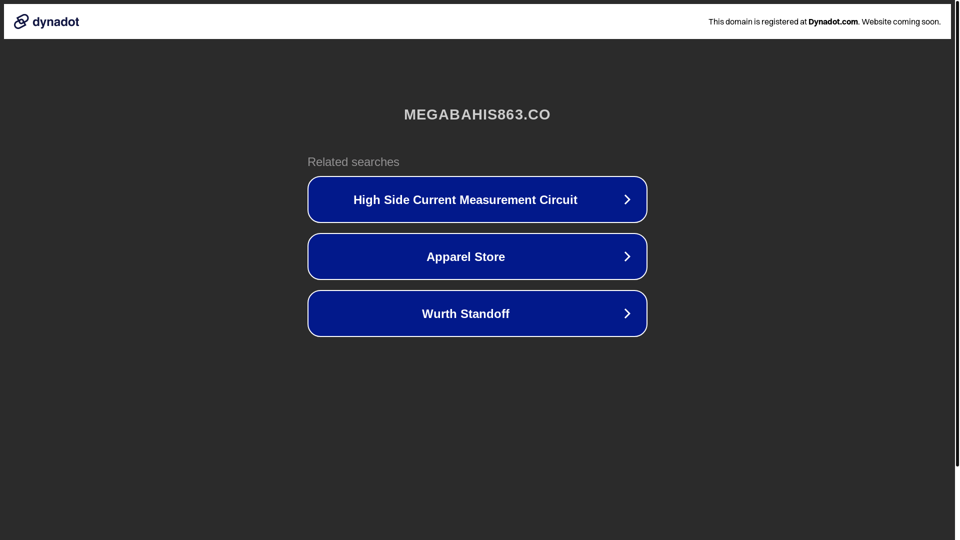 website screenshot of https://megabahis863.co/