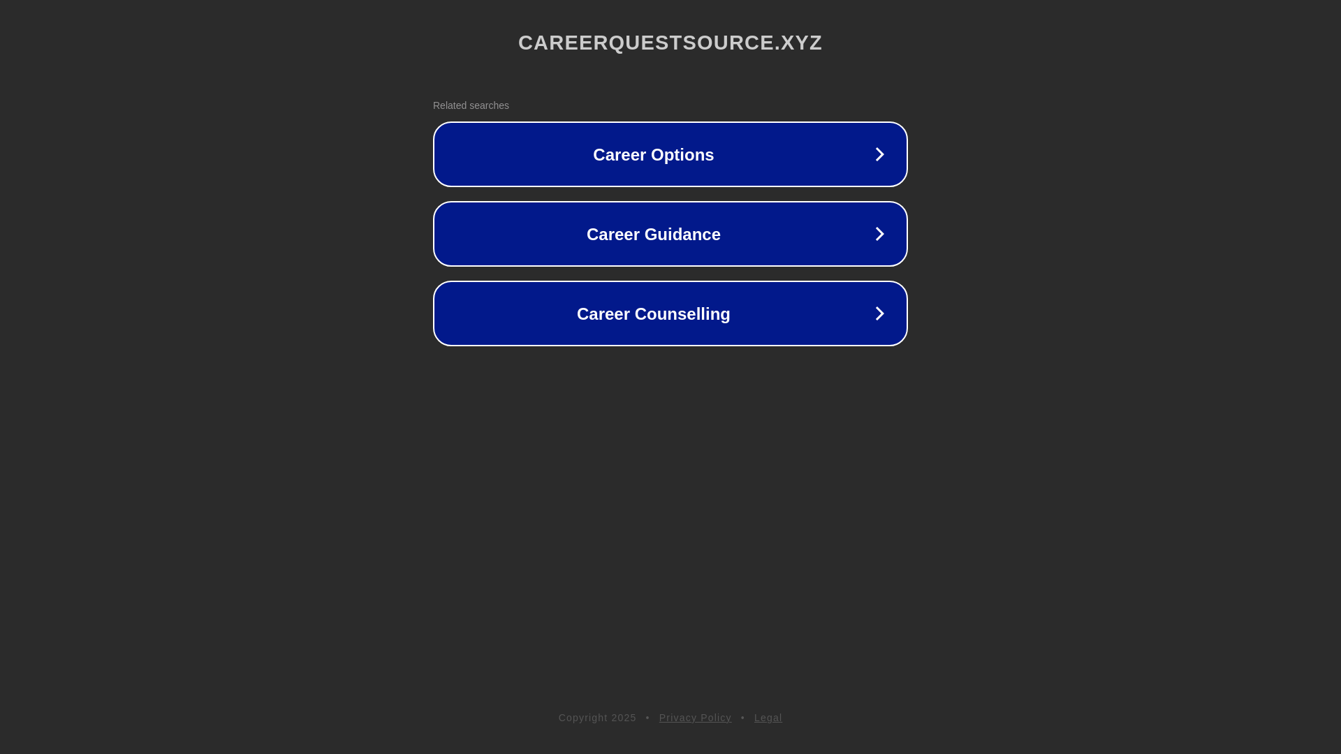 website screenshot of https://careerquestsource.xyz/
