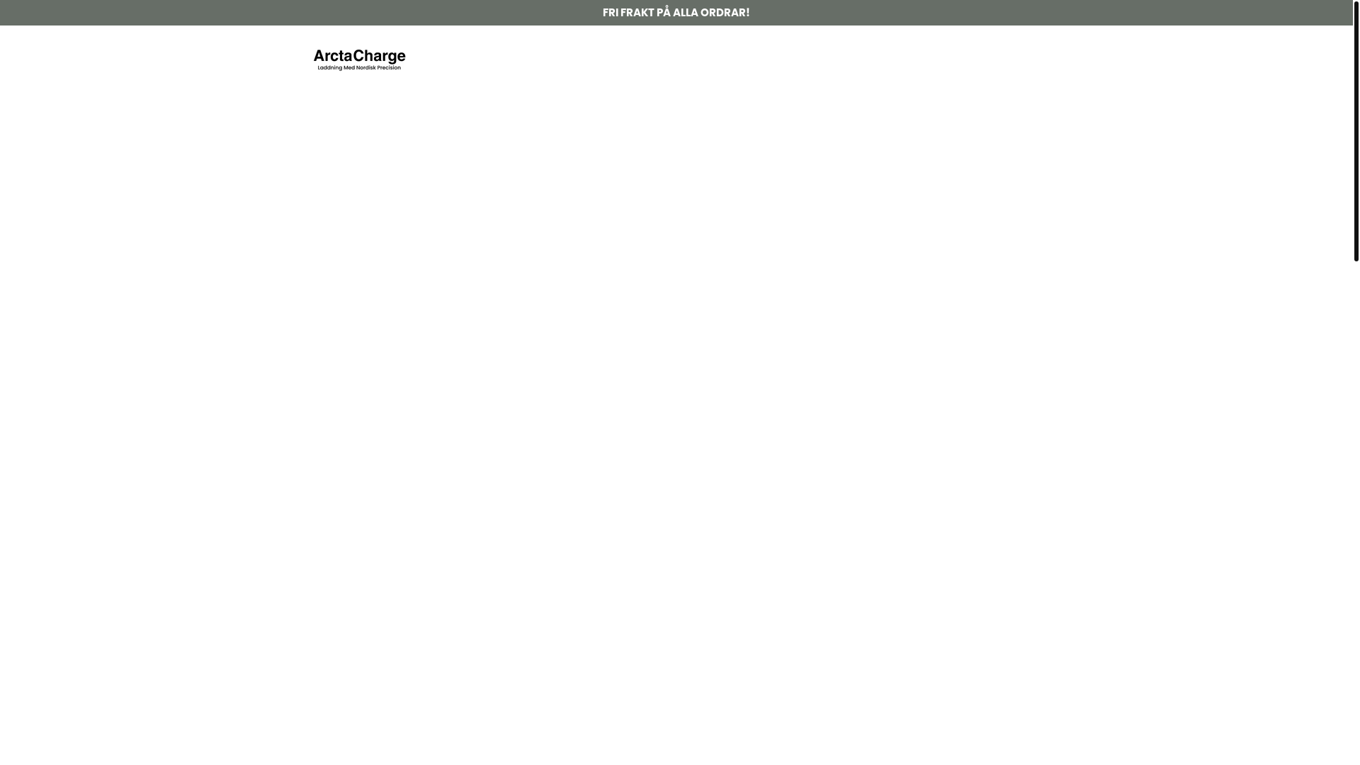 website screenshot of https://arctacharge.se/
