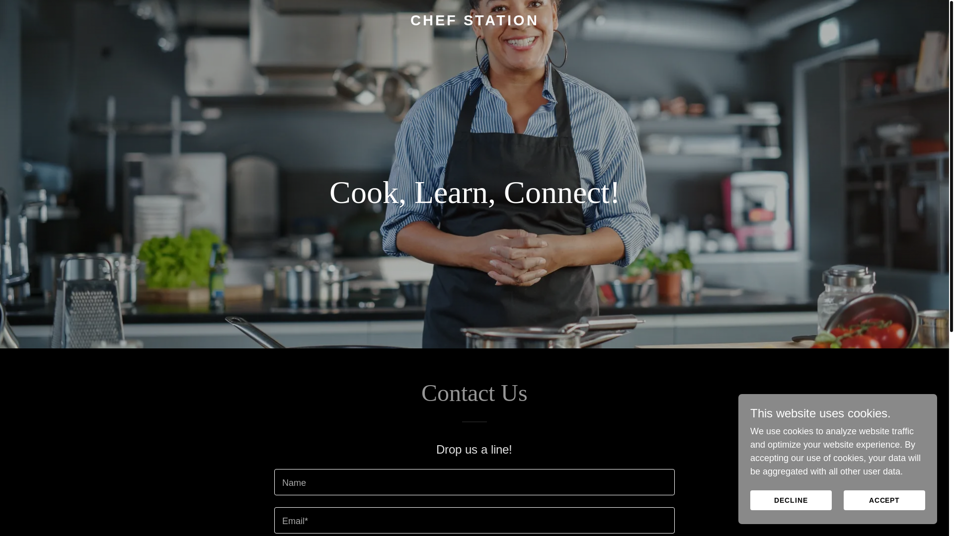 website screenshot of https://chefstation.app/