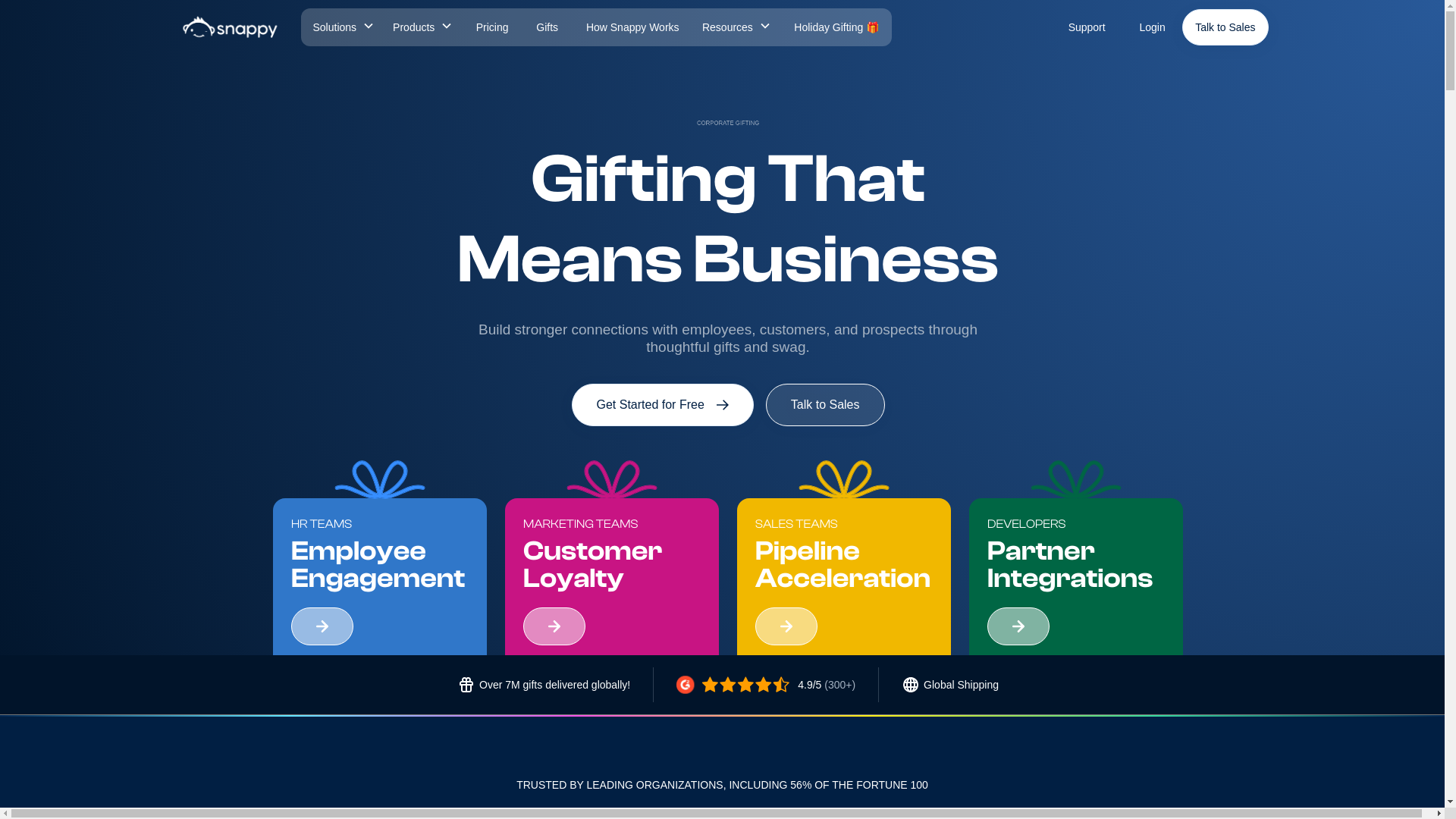website screenshot of https://snappyconnect.net/