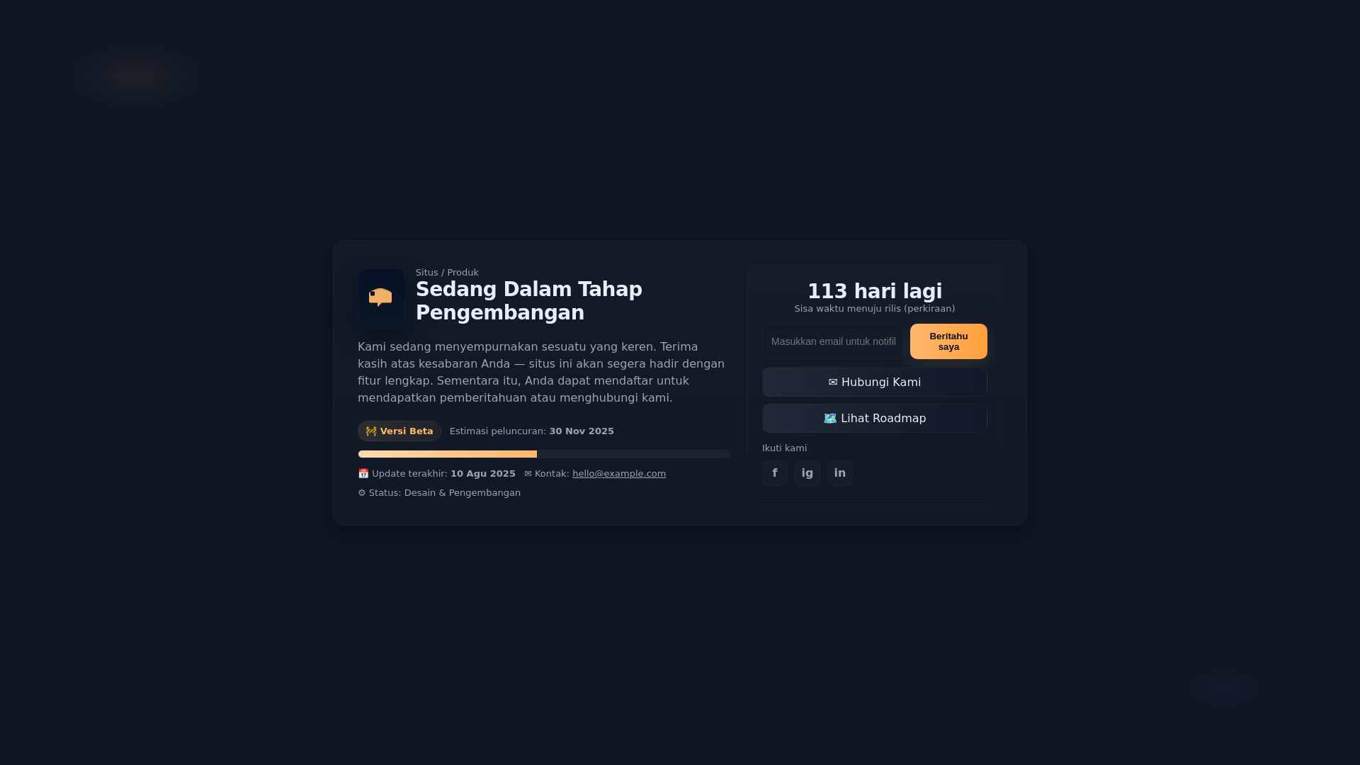 website screenshot of https://masterkuliner.cloud/
