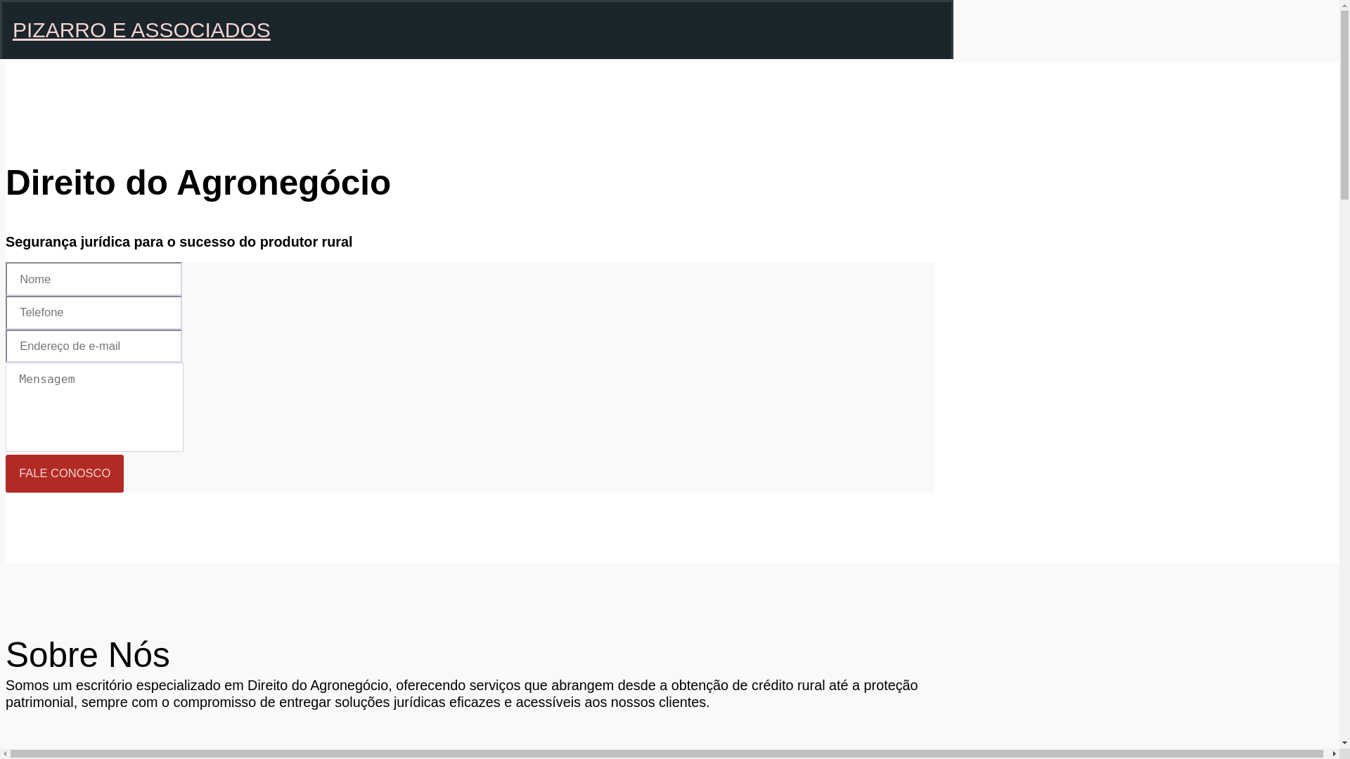website screenshot of https://pizarroassociados.com/