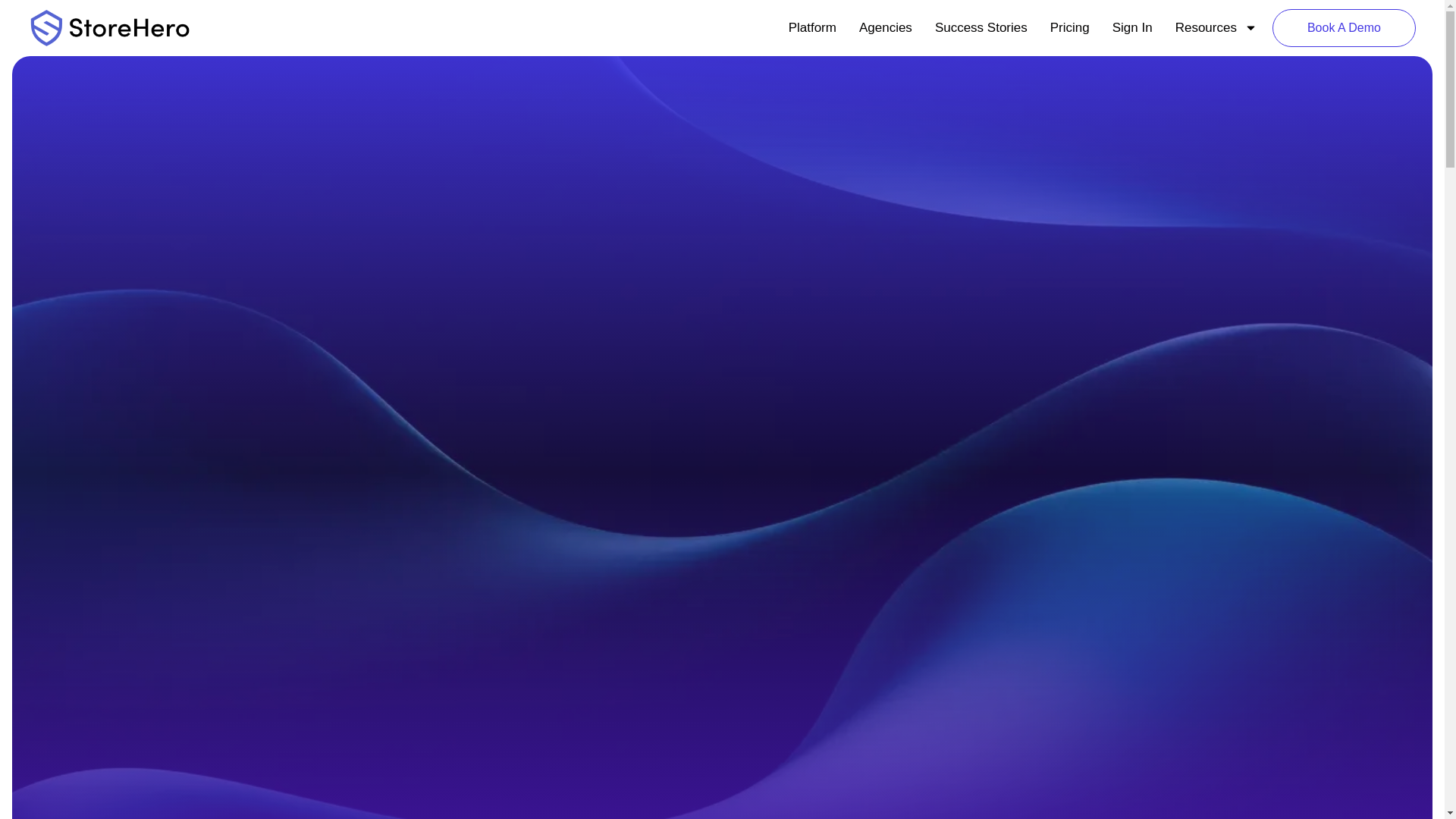 website screenshot of https://ideastorehero.com/