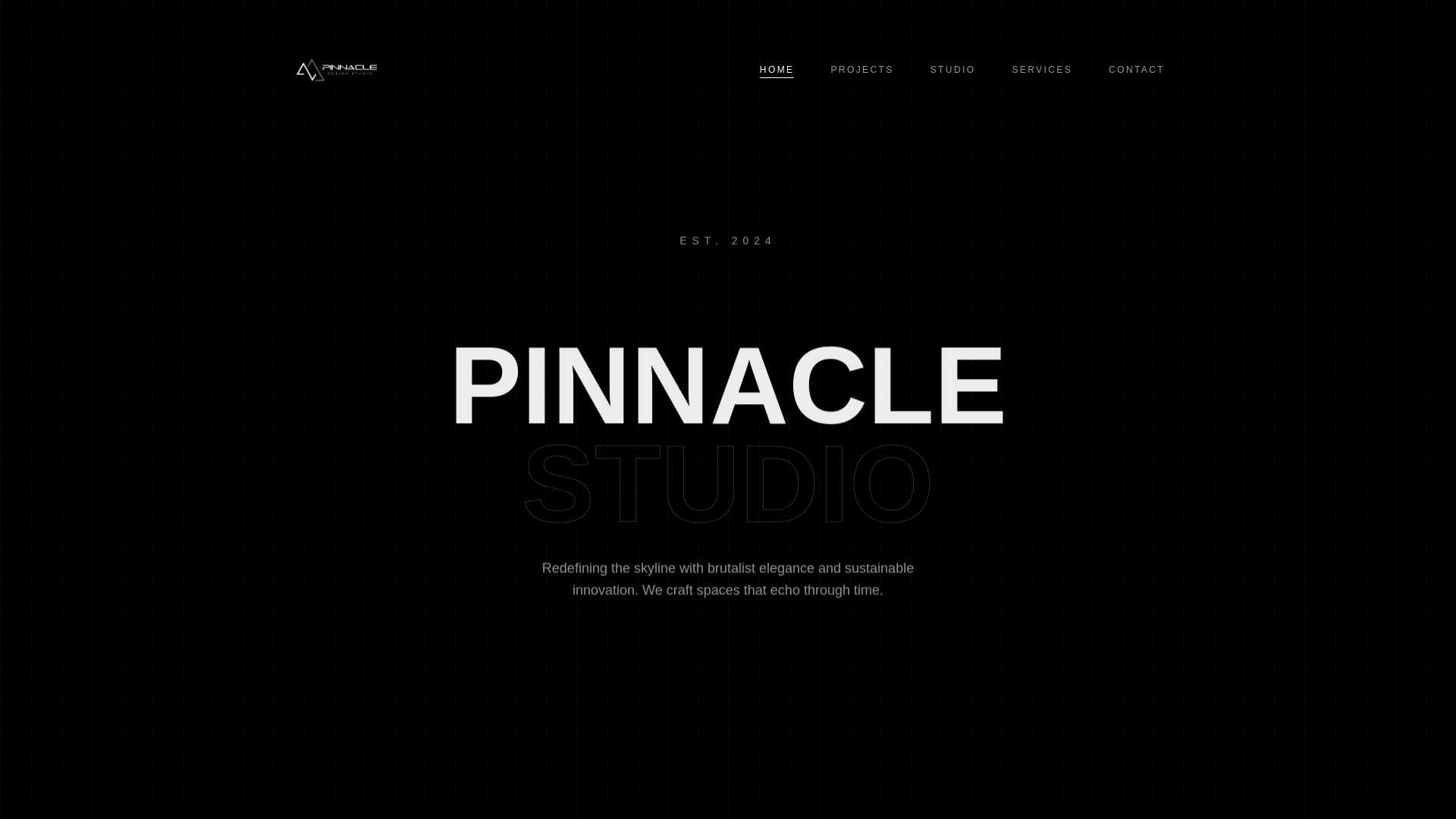 website screenshot of https://pinnacle-studio.pages.dev/