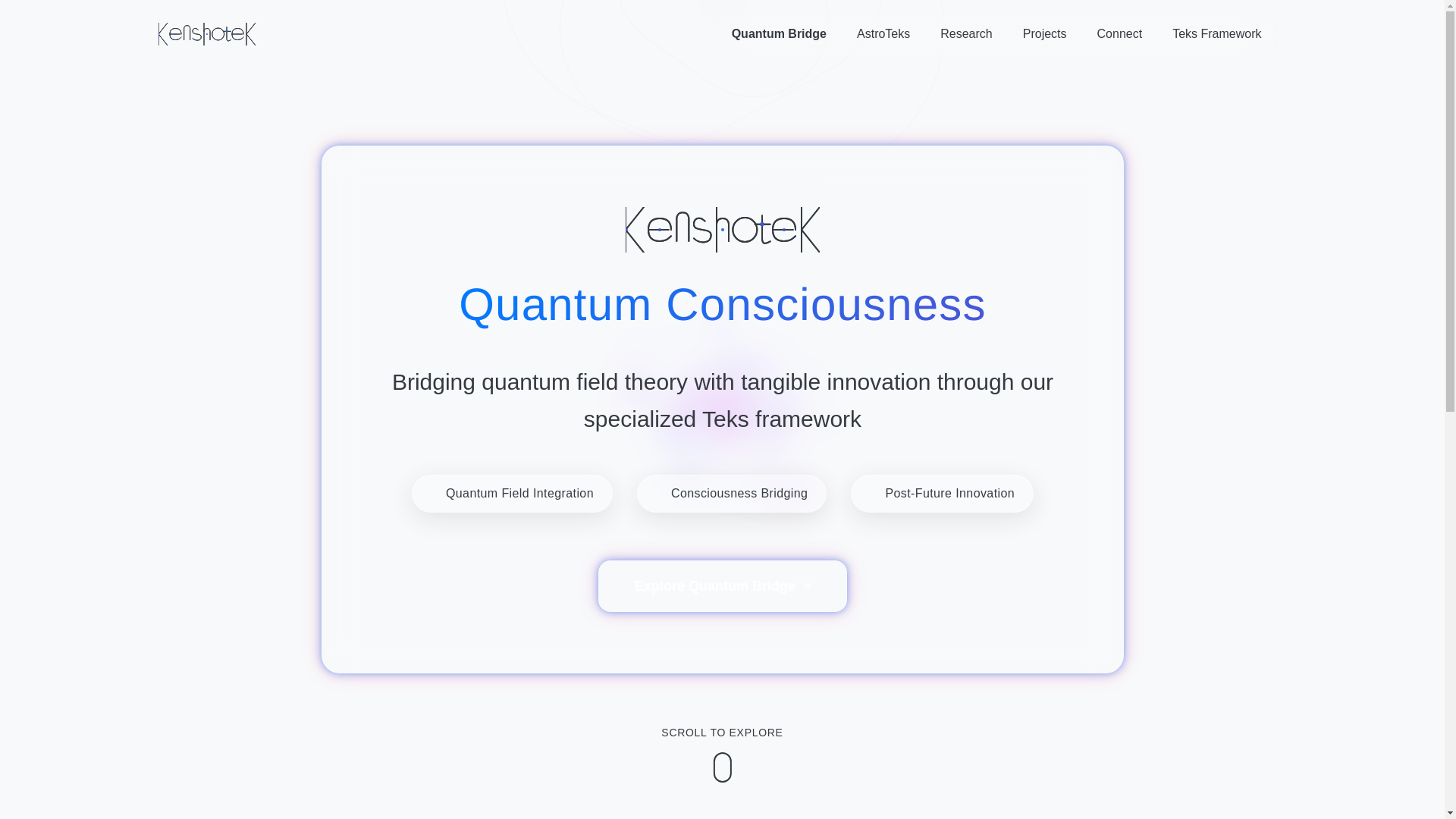 website screenshot of https://kenshotek.org/