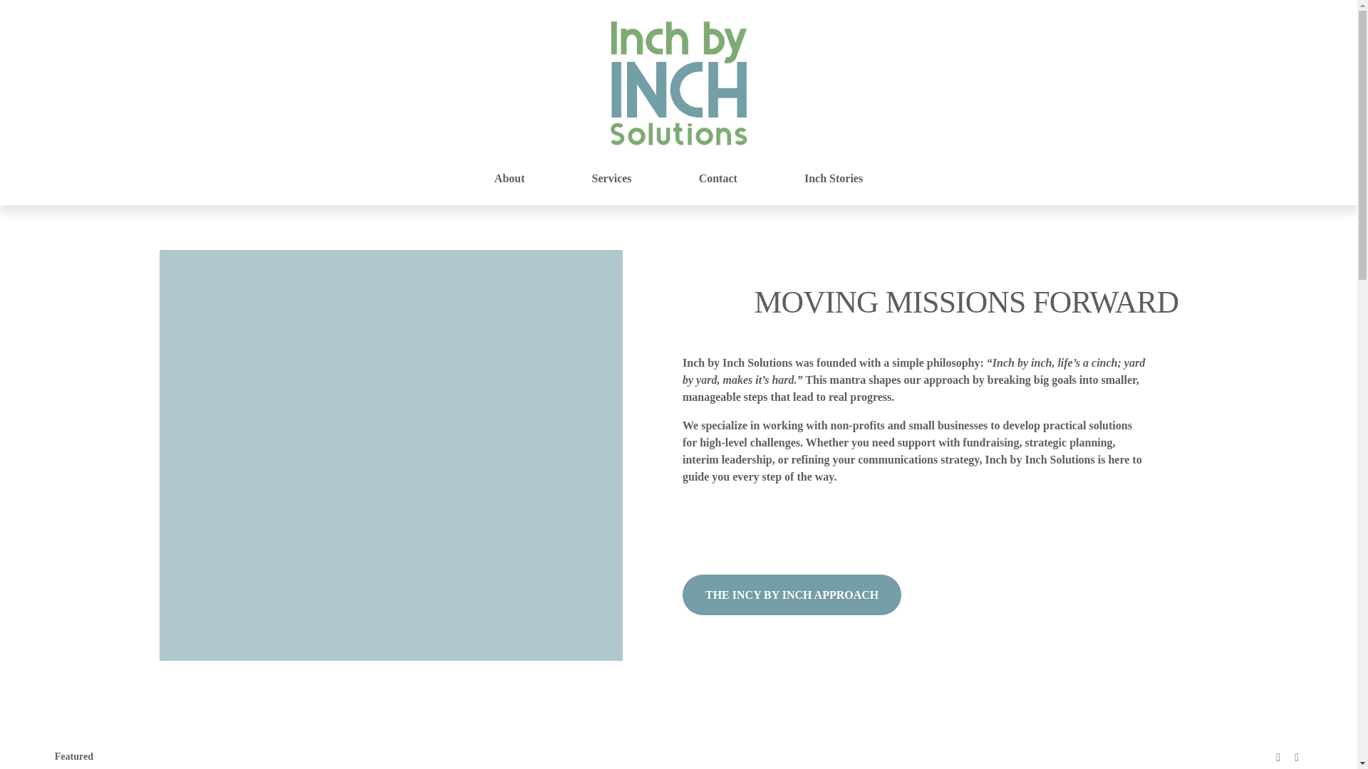 website screenshot of https://inchbyinchsolutions.com/