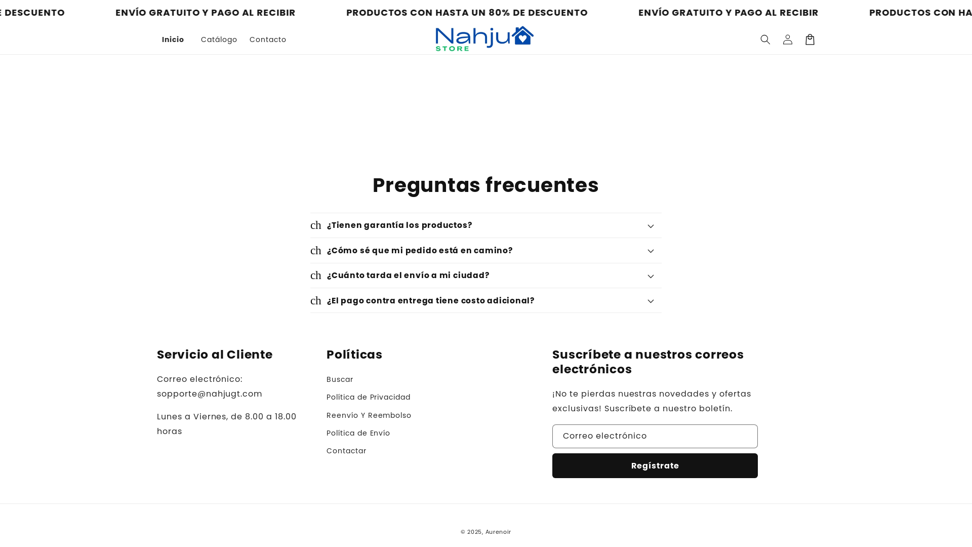 website screenshot of https://nahjugt.shop/