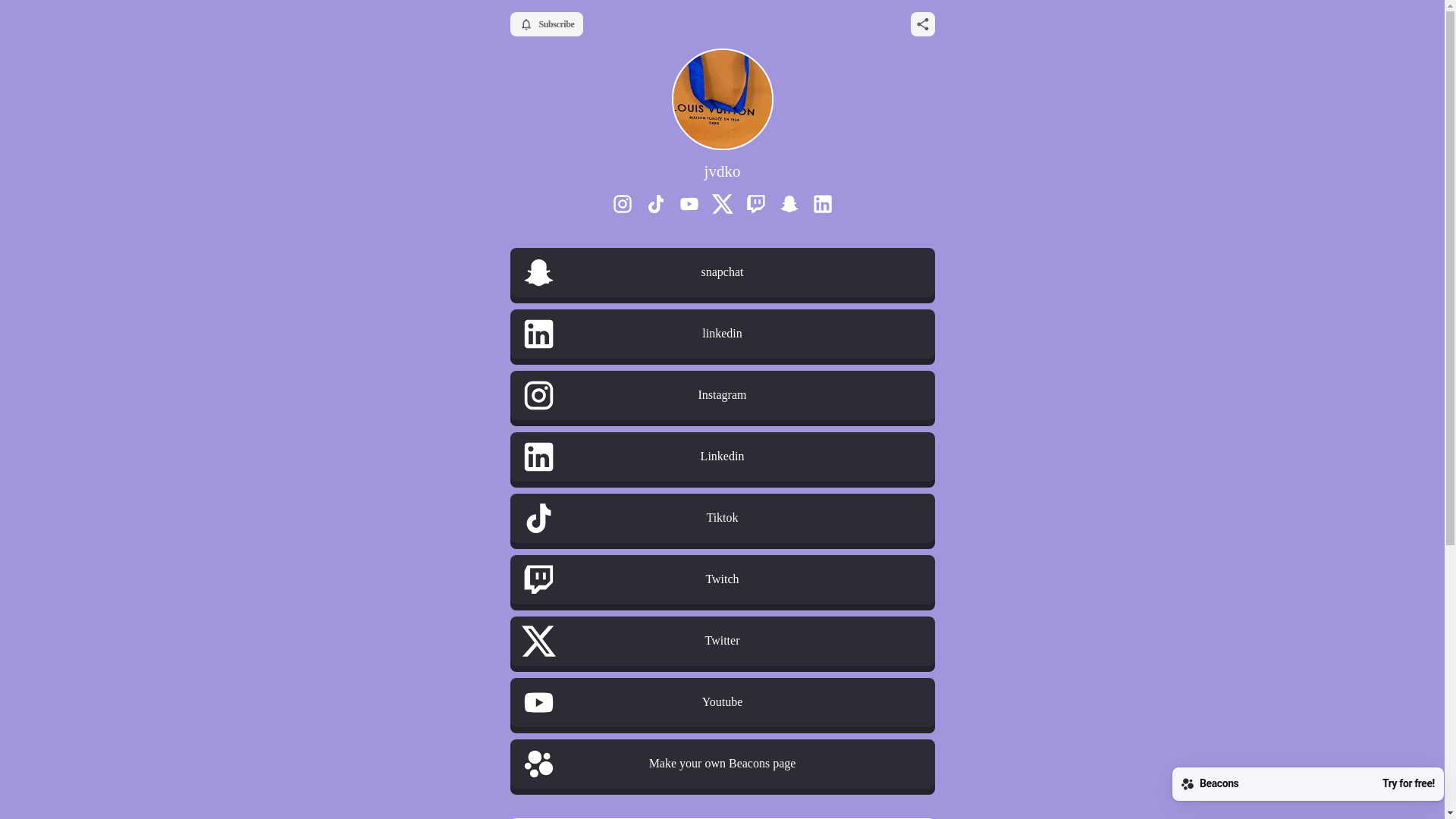 website screenshot of https://jvdko.com/