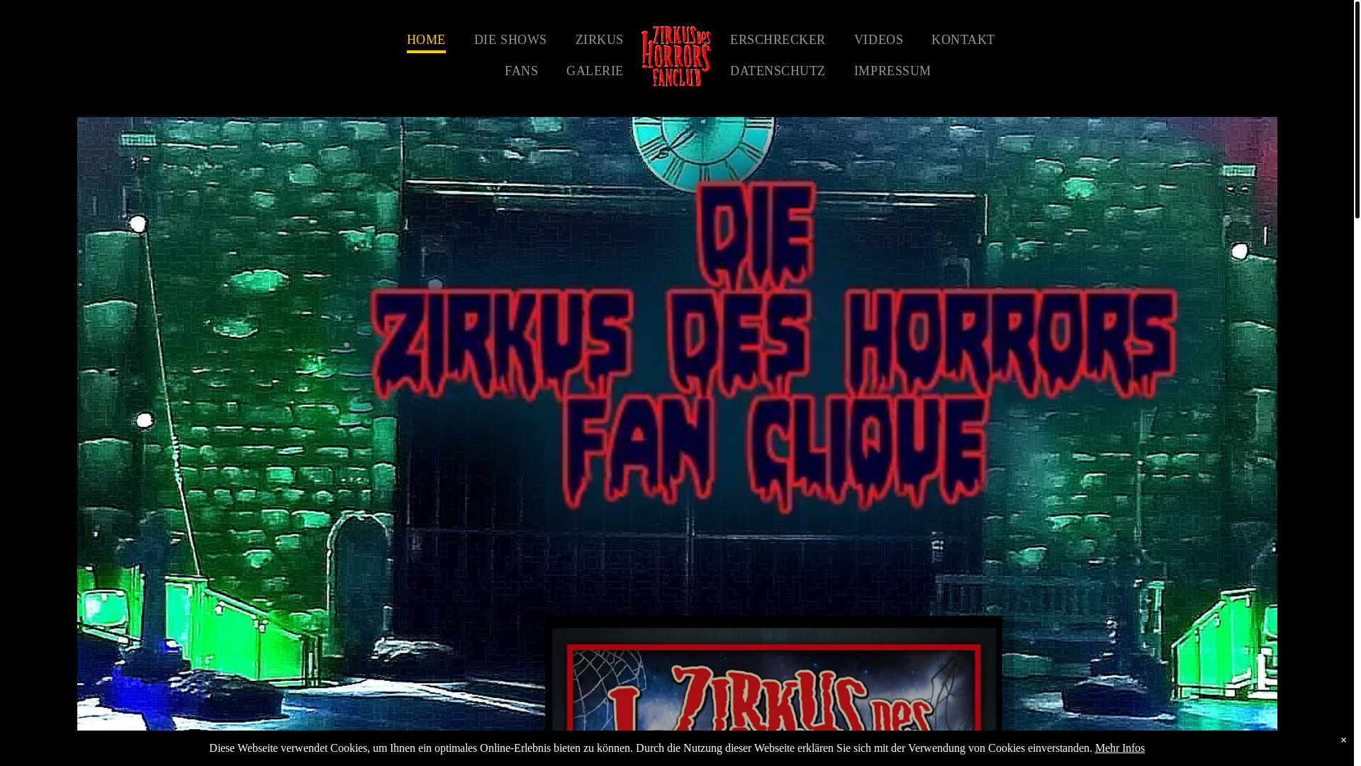 website screenshot of https://diezdhfanclique.de/