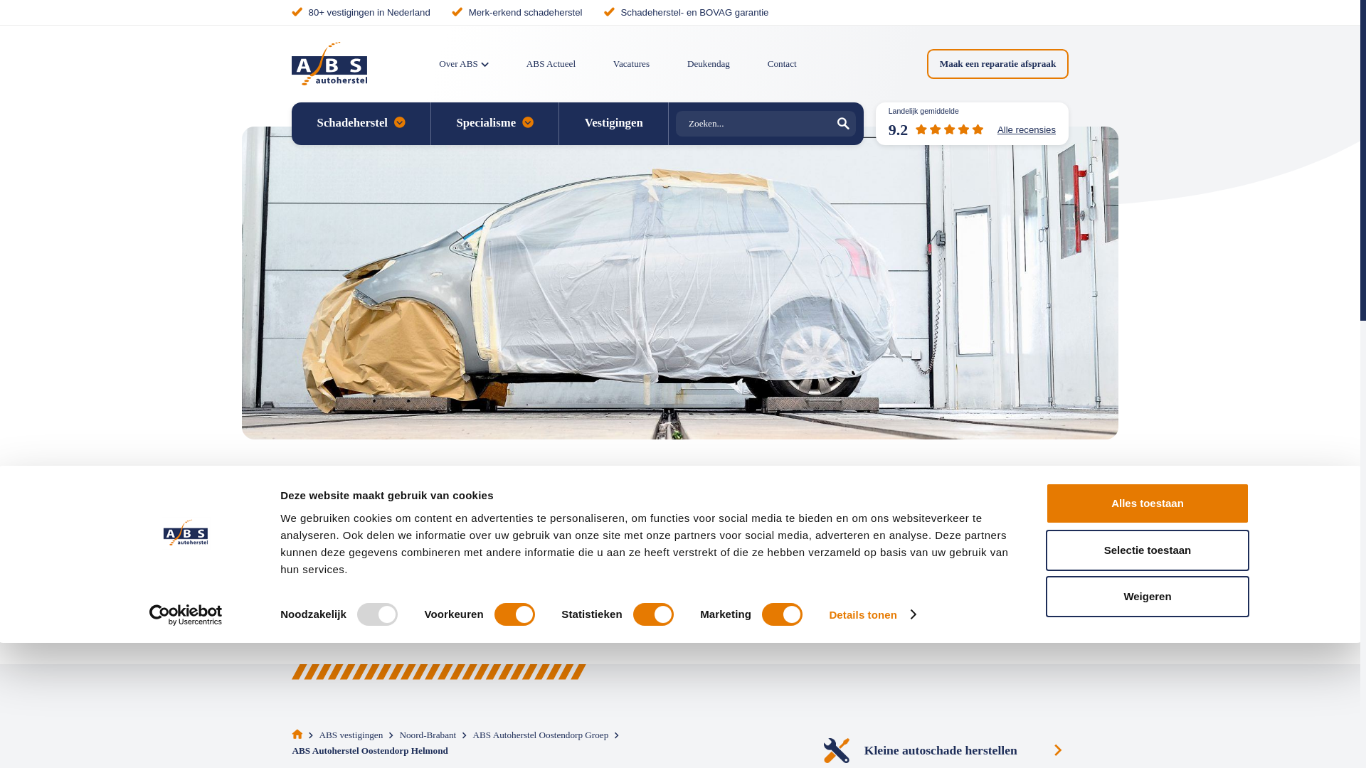 website screenshot of https://absoostendorphelmond.nl/