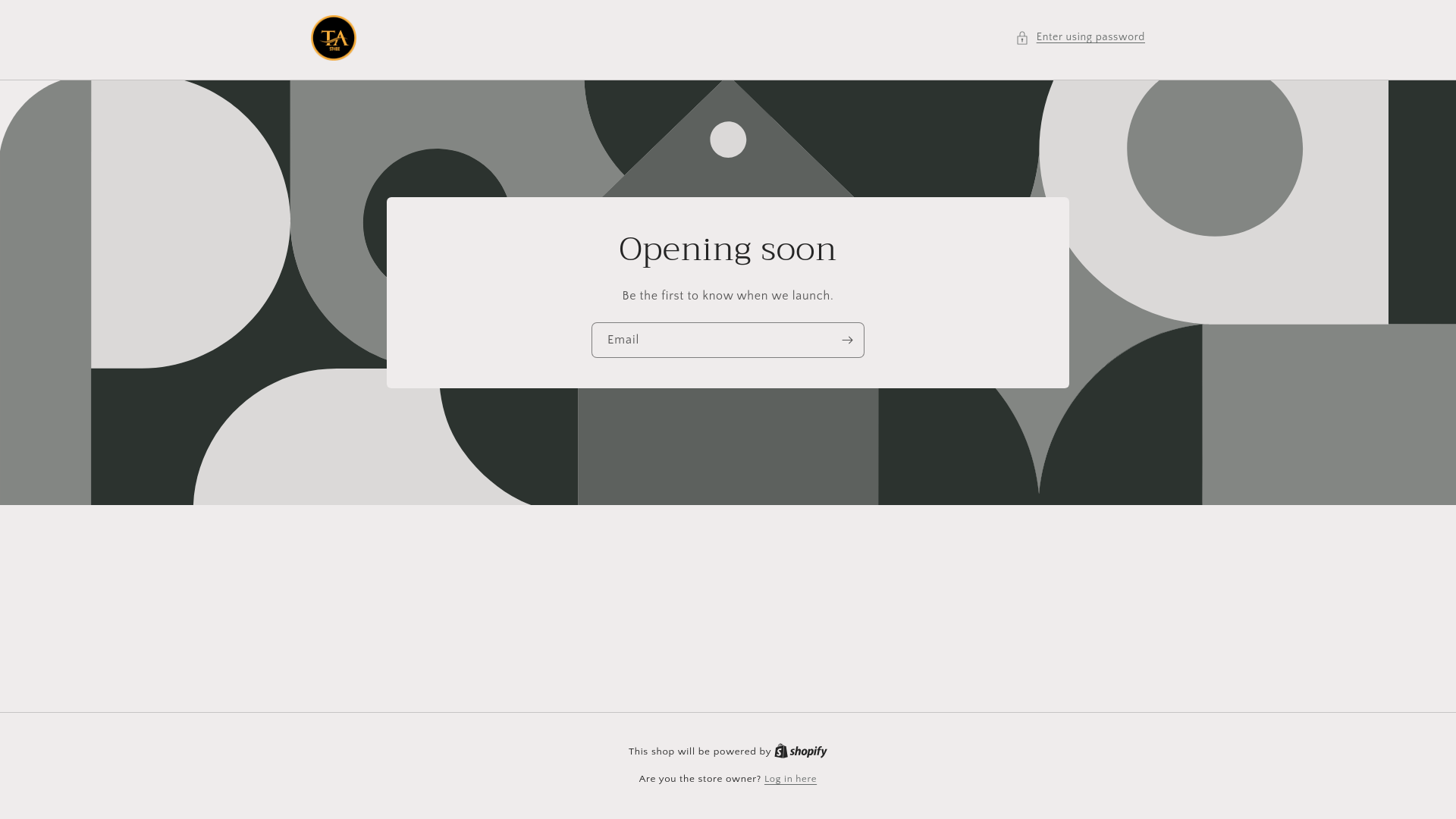 website screenshot of https://tastore.pk/