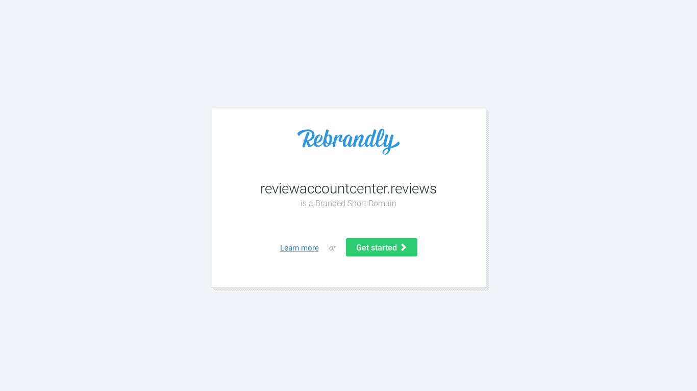 website screenshot of https://reviewaccountcenter.reviews/