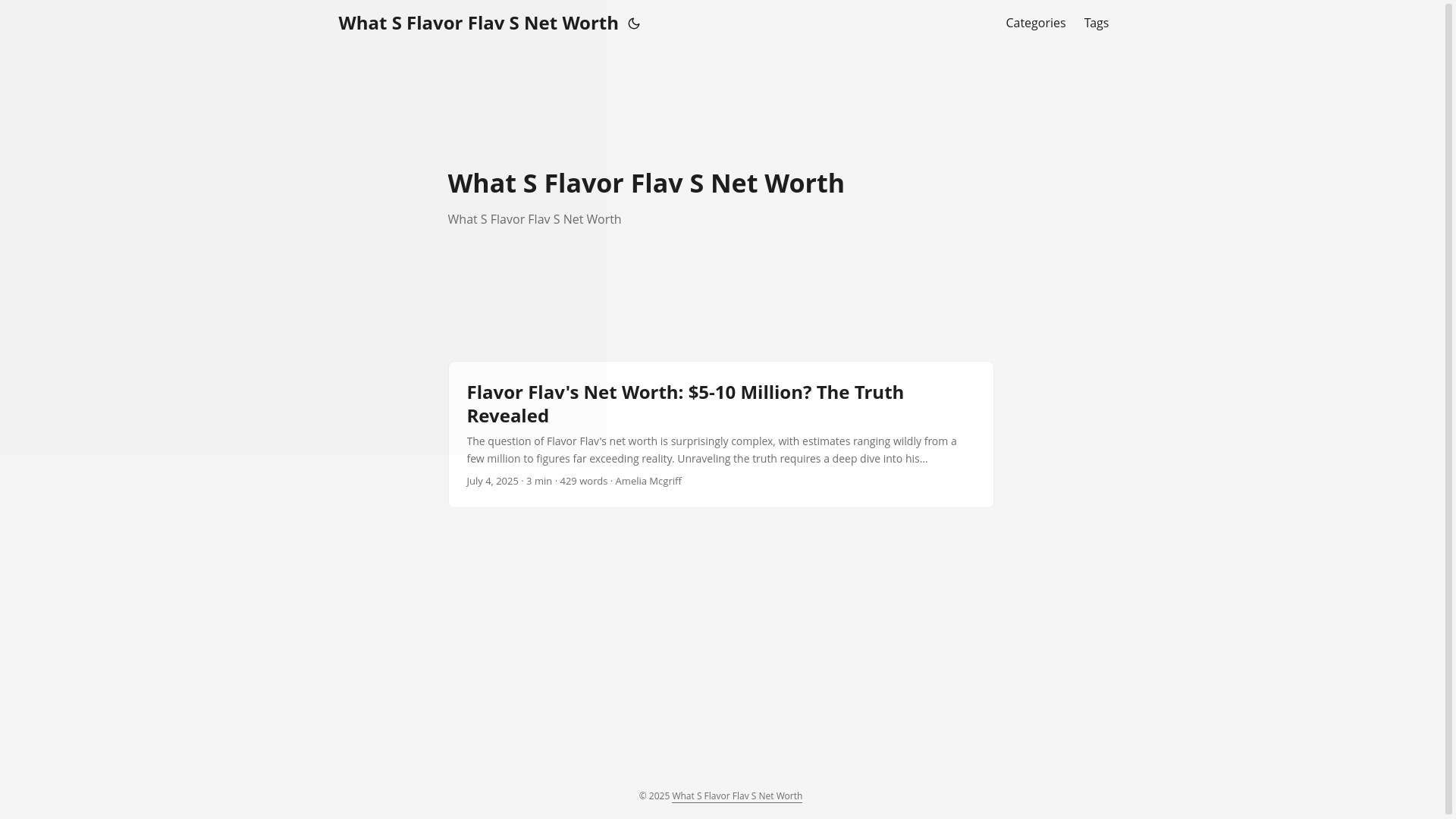 website screenshot of https://what-s-flavor-flav-s-net-worth.pages.dev/