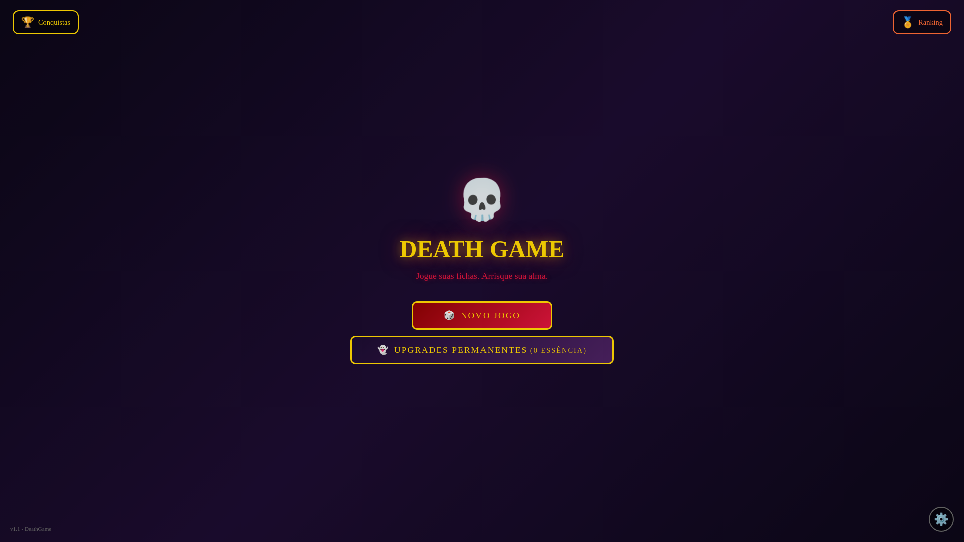 website screenshot of https://deathgame-front.vercel.app/