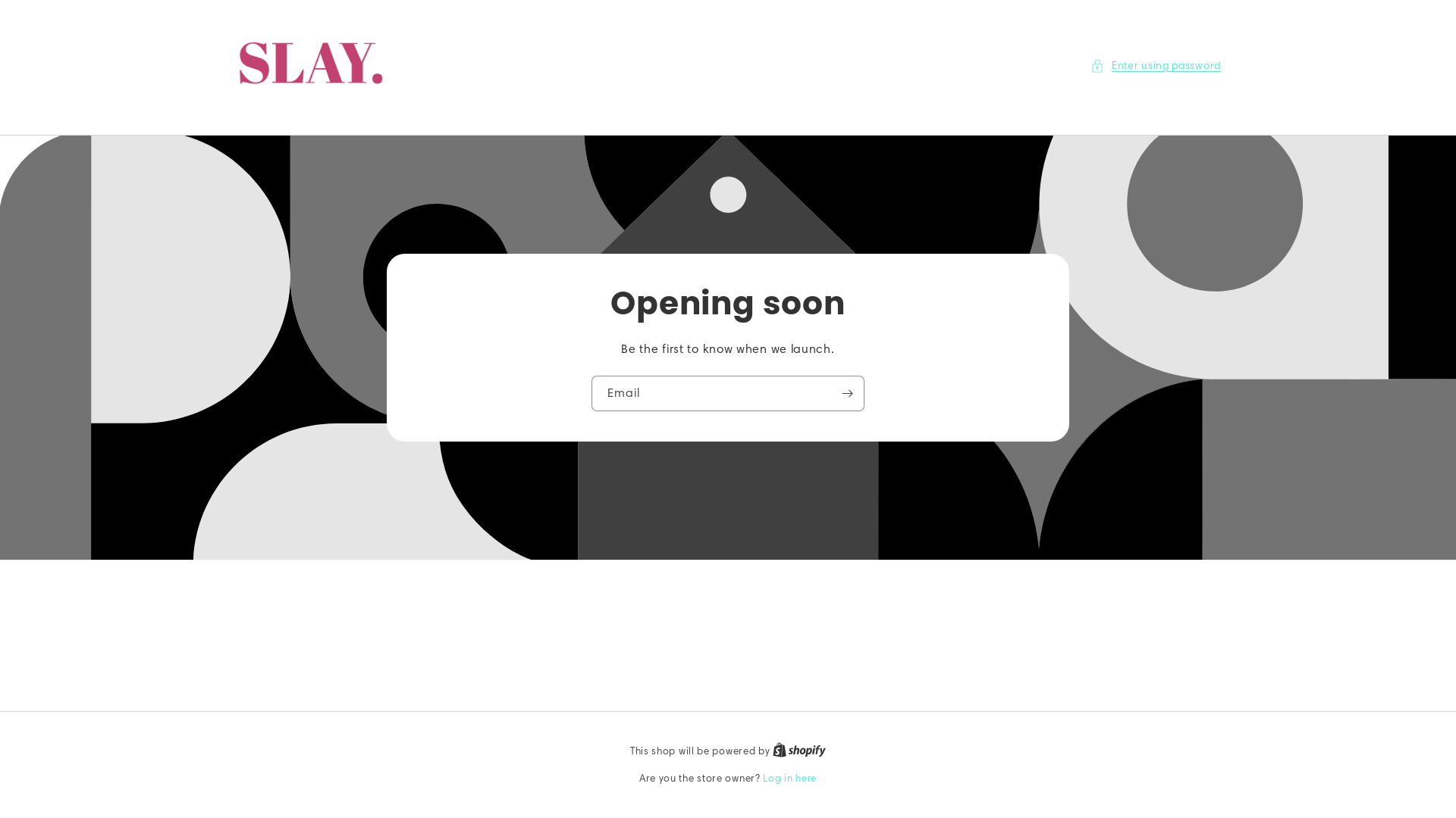 website screenshot of https://slaysupplements.store/