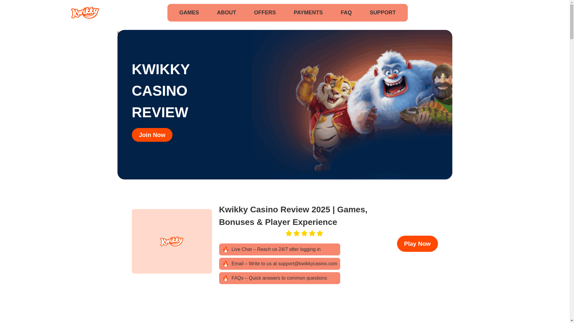 website screenshot of https://kwikky-live-casinokwikkyreviewcom.pages.dev/