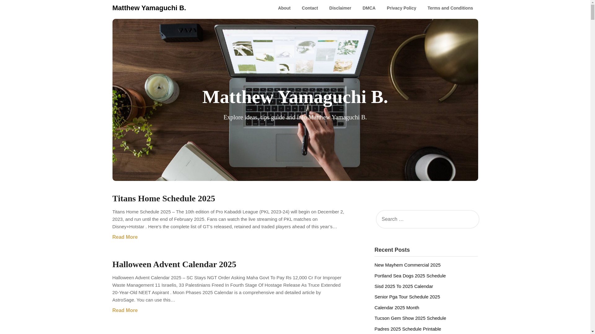 website screenshot of https://matthewyamaguchib.pages.dev/