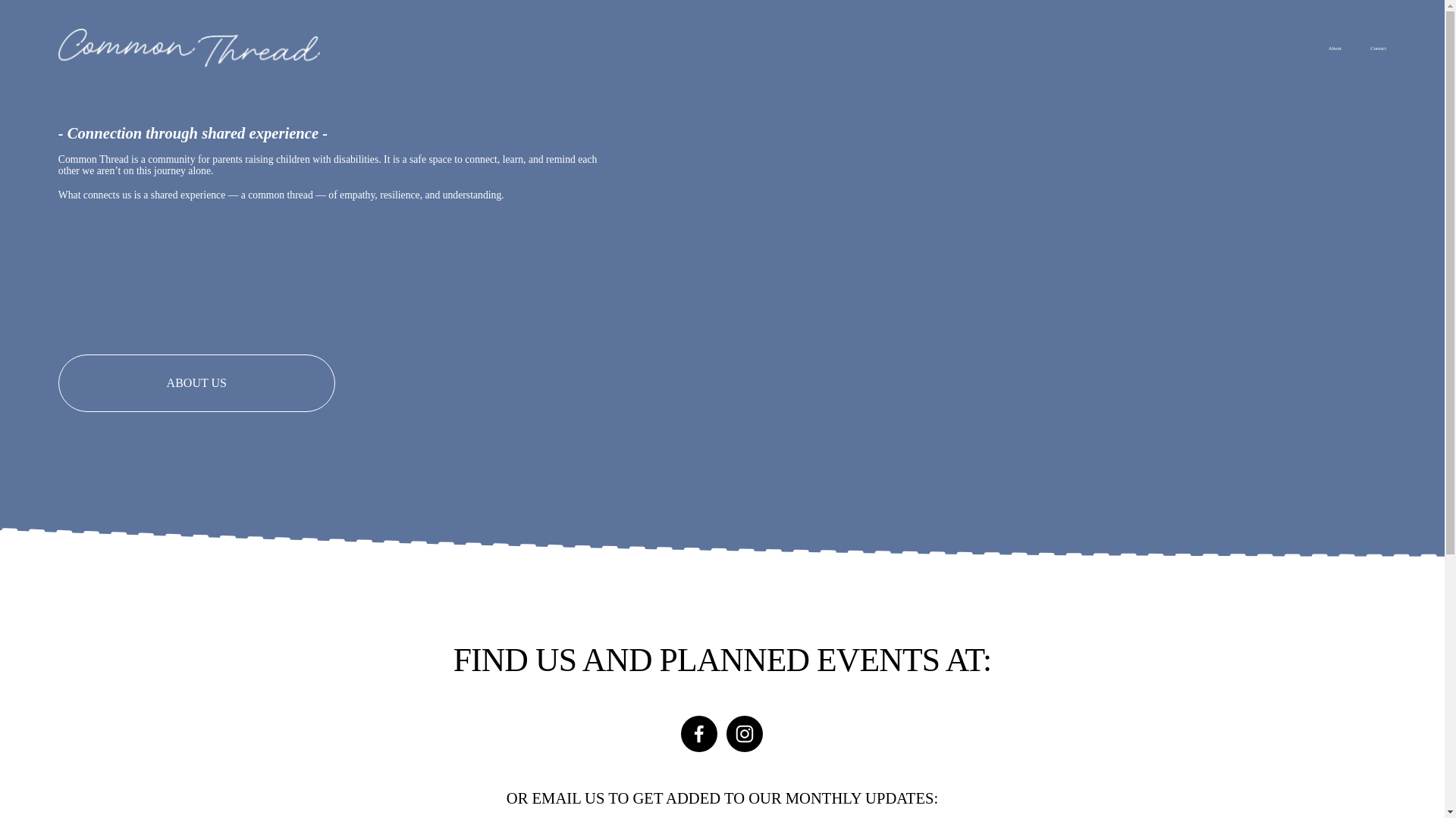 website screenshot of https://commonthreadboise.com/