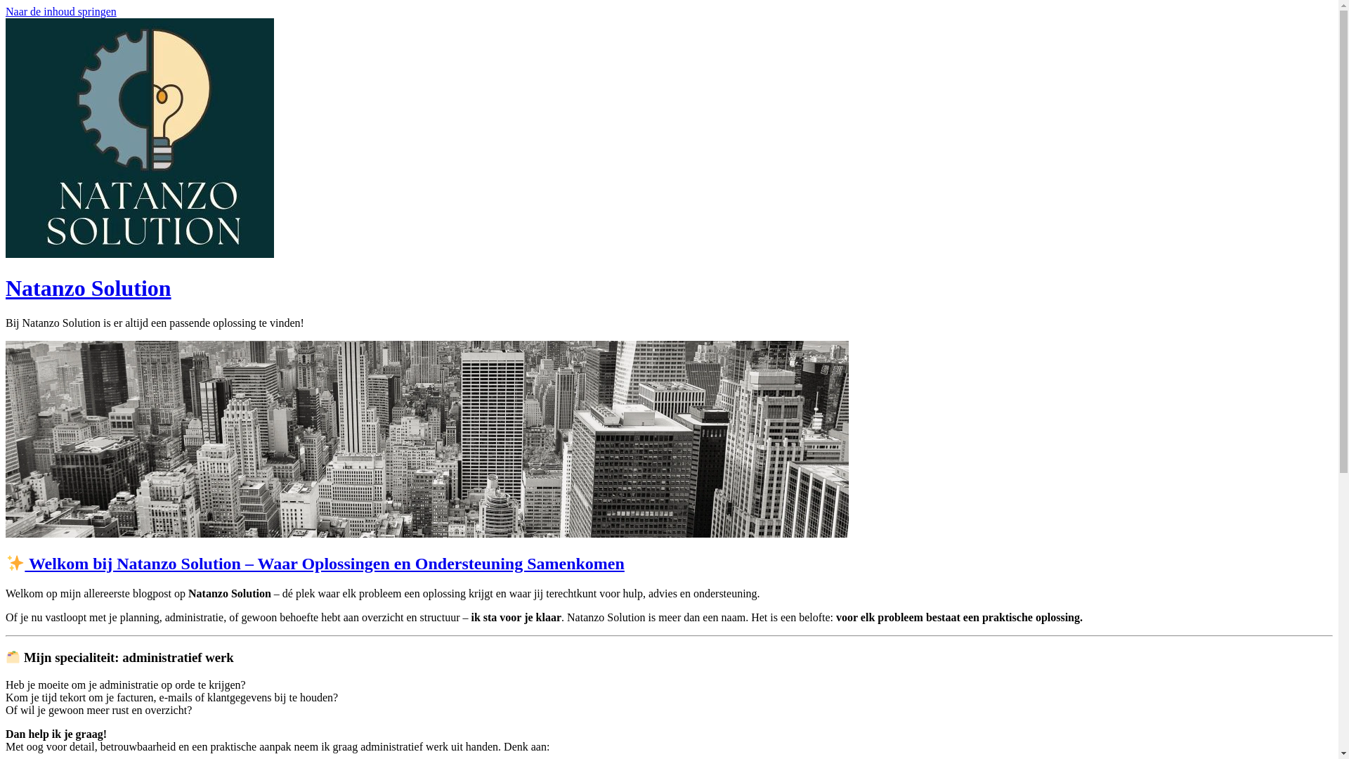 website screenshot of https://natanzosolution.com/