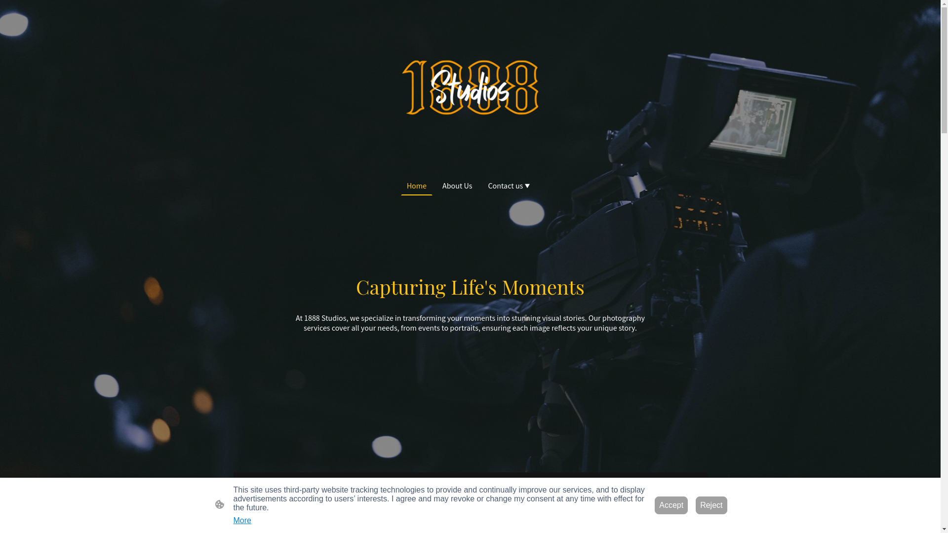 website screenshot of https://1888studios.co.uk/