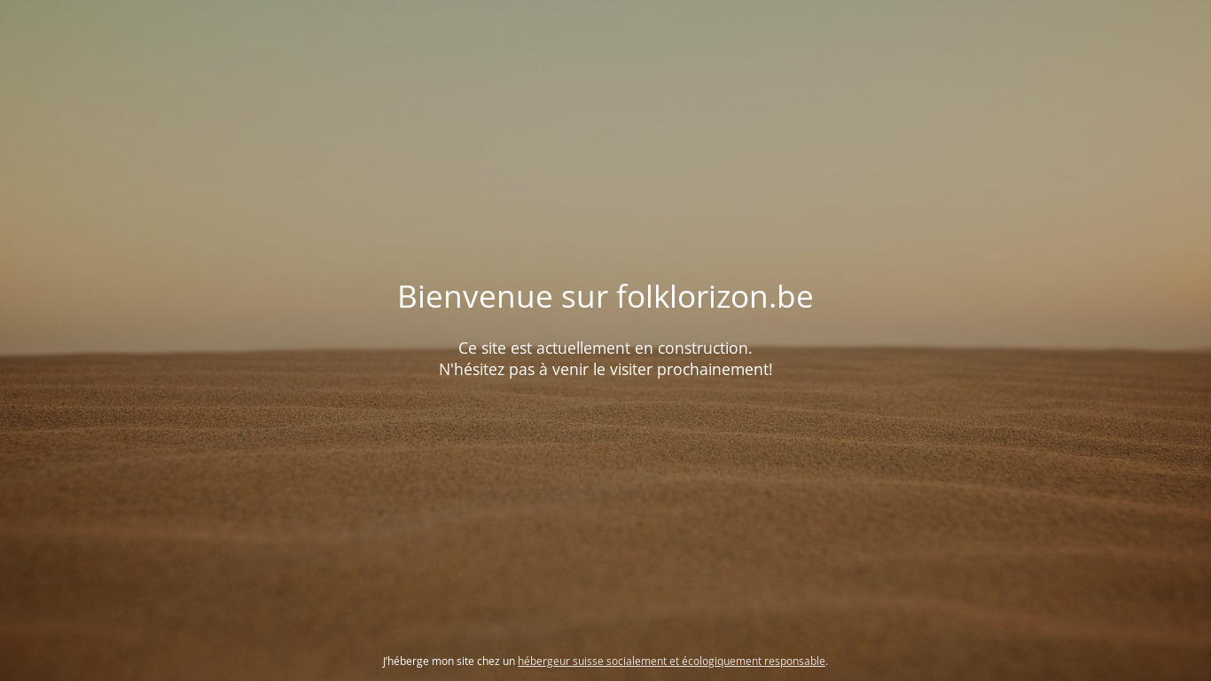 website screenshot of https://folklorizon.be/