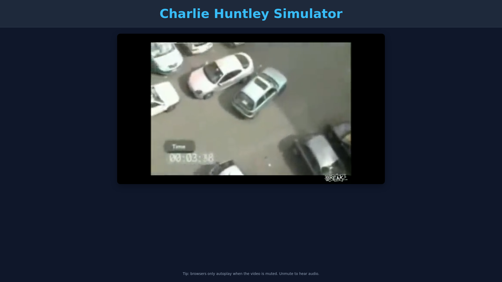 website screenshot of https://charlie-simulator.pages.dev/
