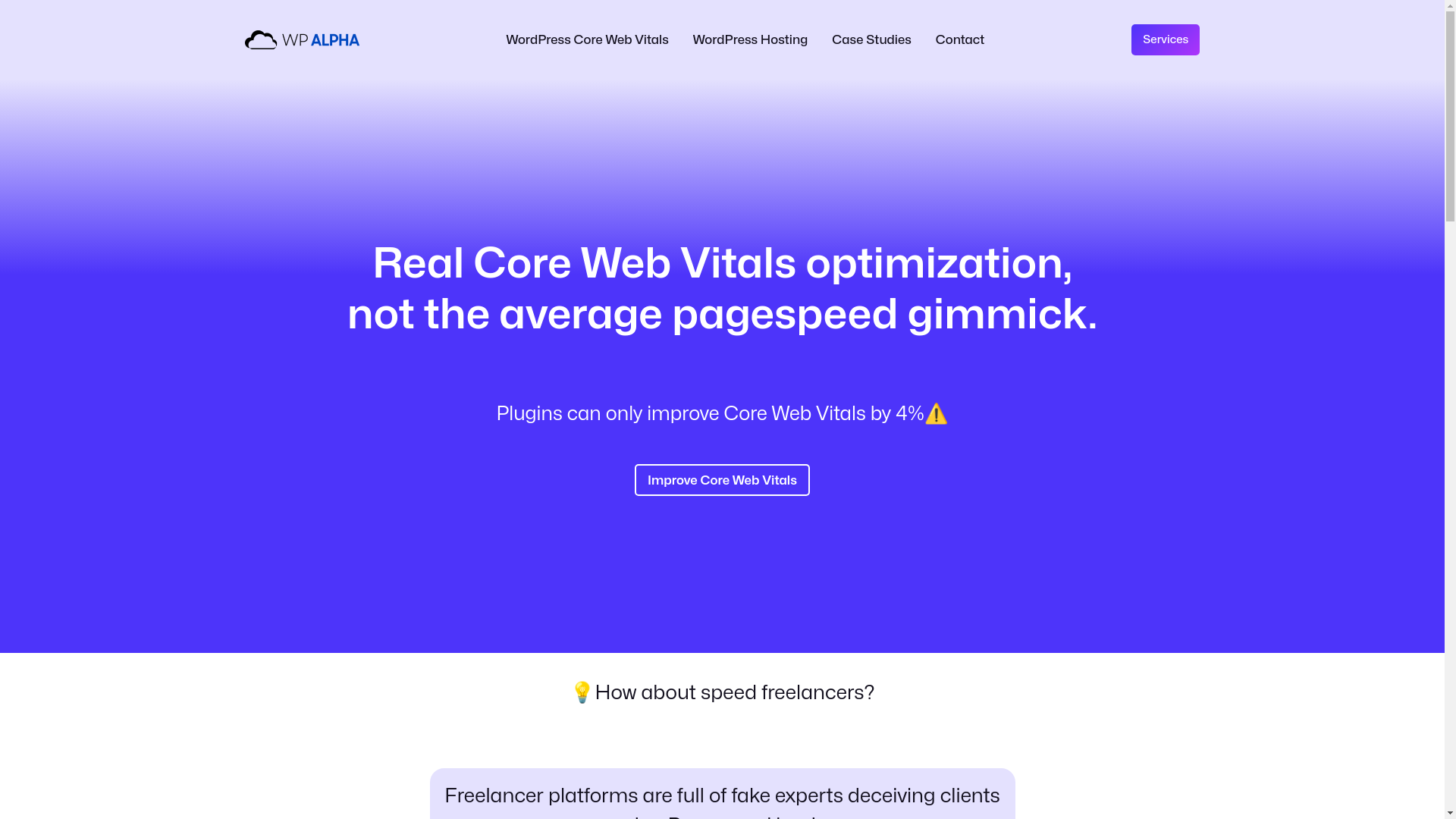 website screenshot of https://wpalpha.pages.dev/