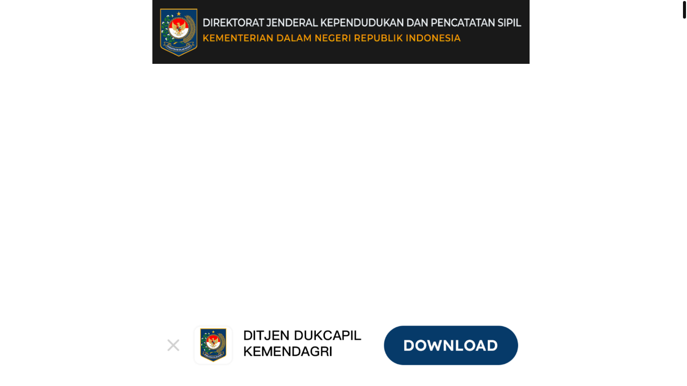 website screenshot of https://identitasdukcapil.com/