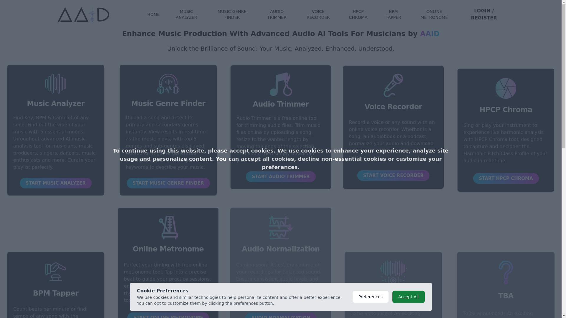 website screenshot of https://audioaidynamics.com/