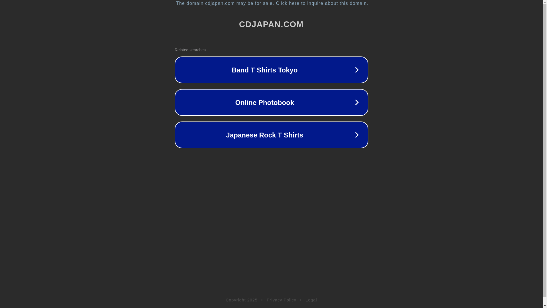 website screenshot of https://cdjapan.com/
